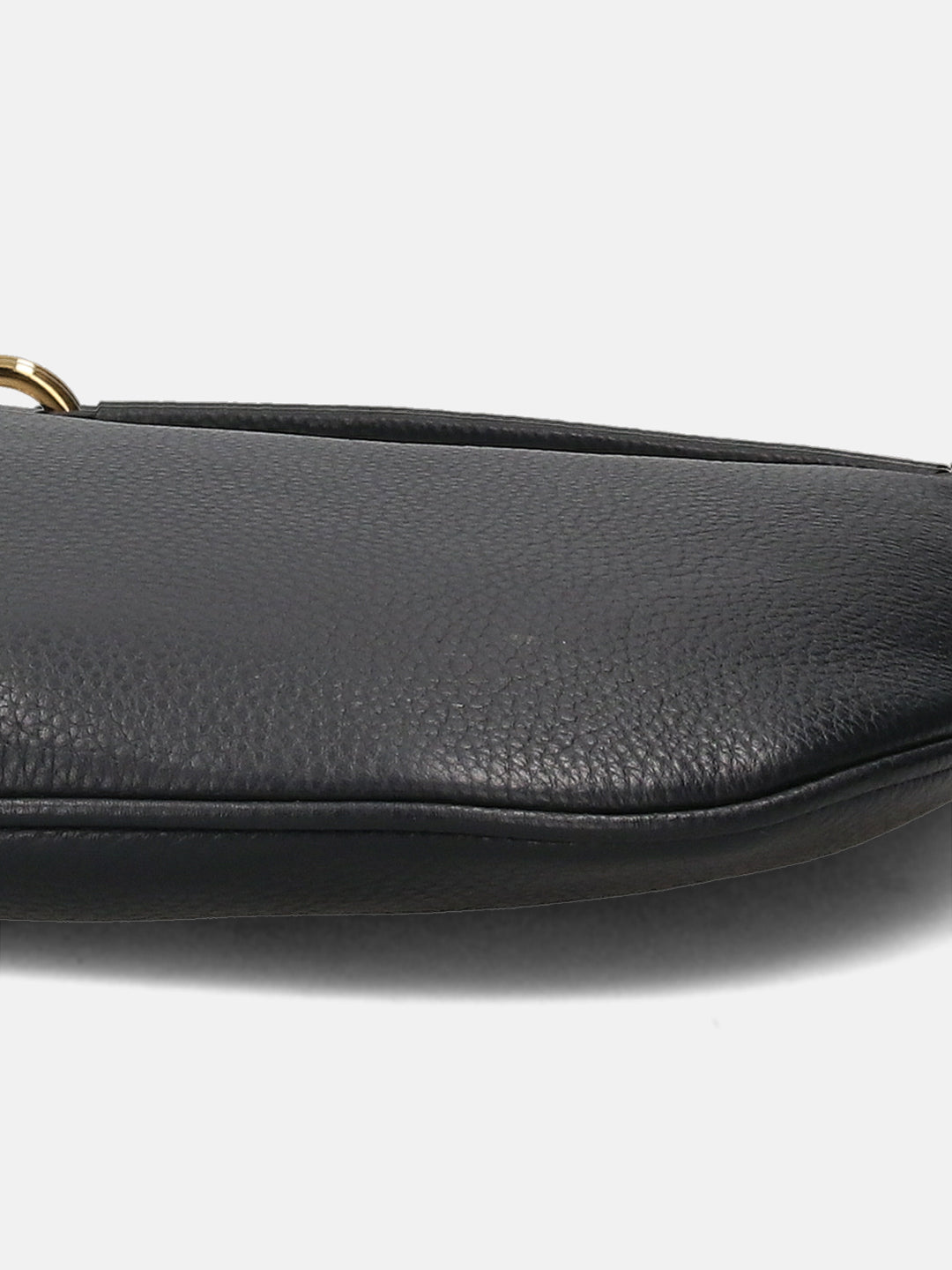 BAGATT Black Wax Leather Small Hobo bag