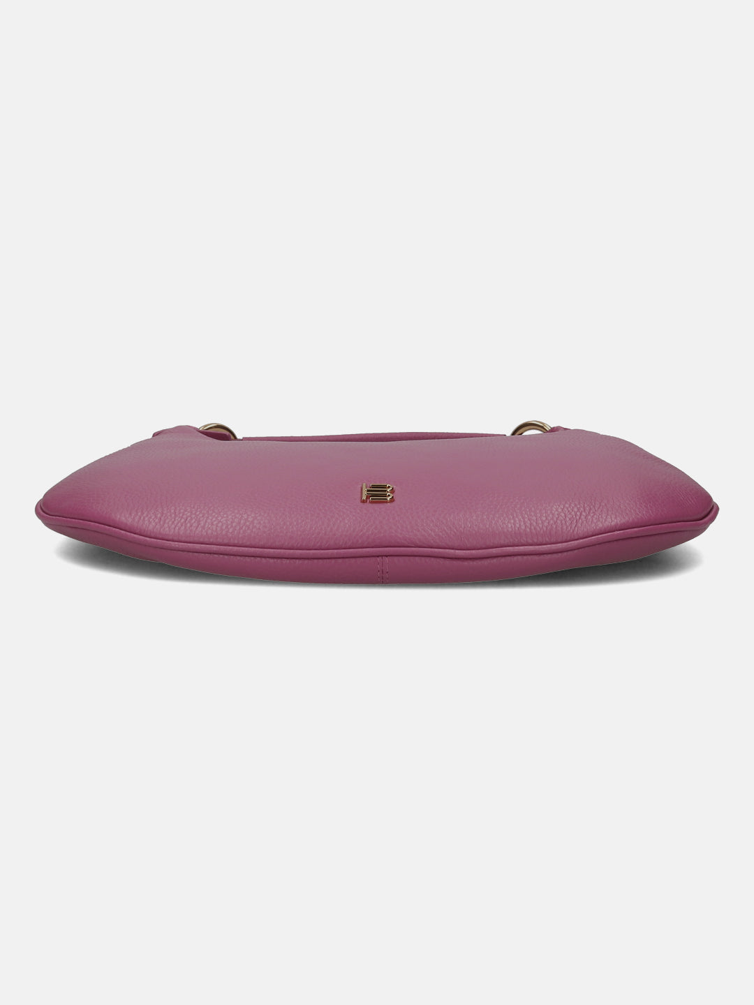BAGATT Fuschia Wax Leather Small Hobo bag