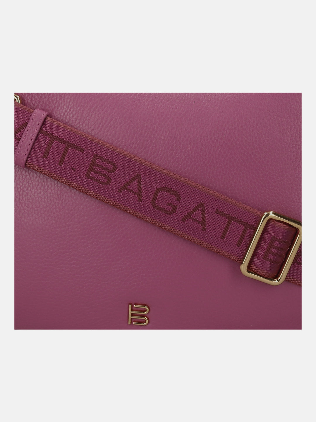 BAGATT Fuschia Wax Leather  Small Hobo bag