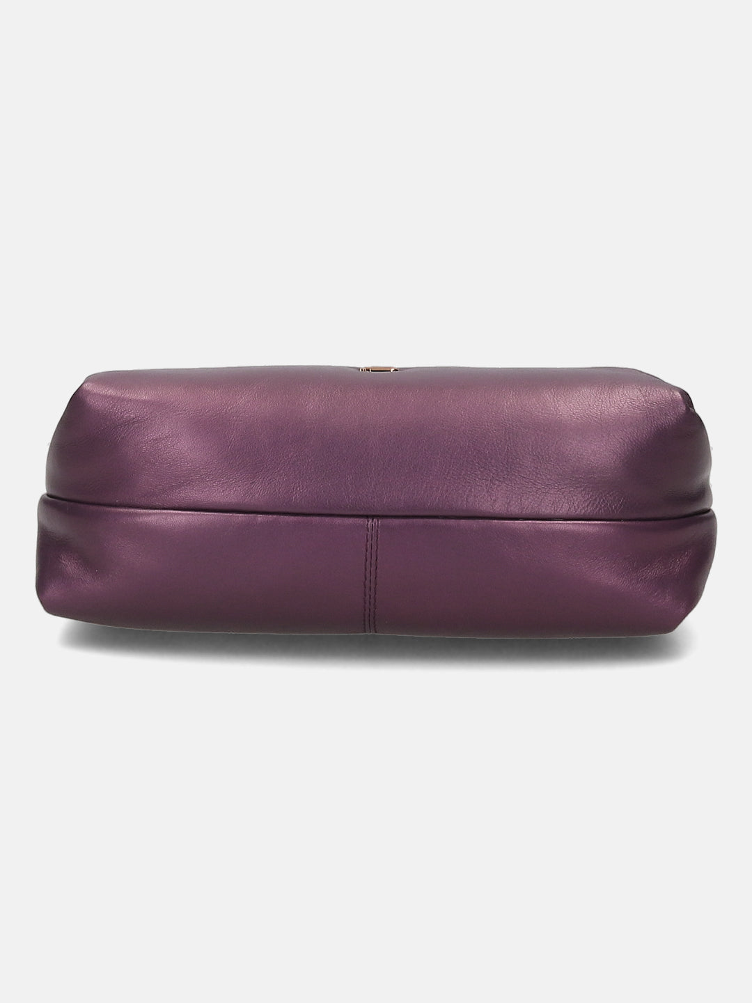 BAGATT Plum Soft Metallic Leather Mini Bag