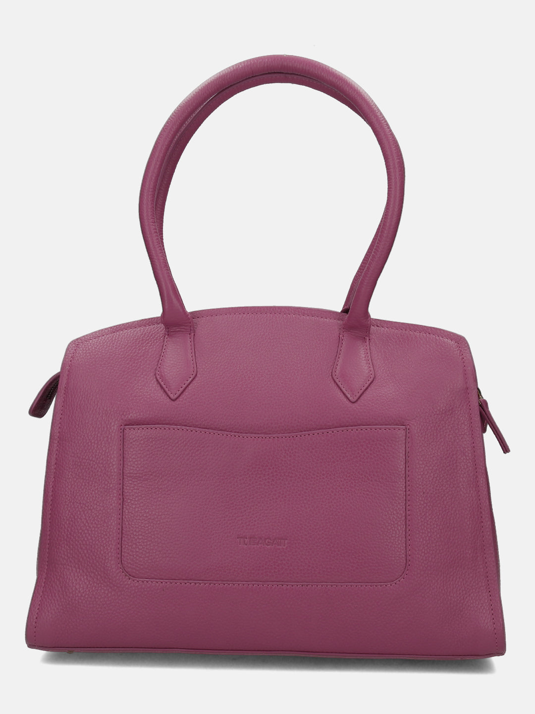 BAGATT Fuschia Wax Leather Tote bag