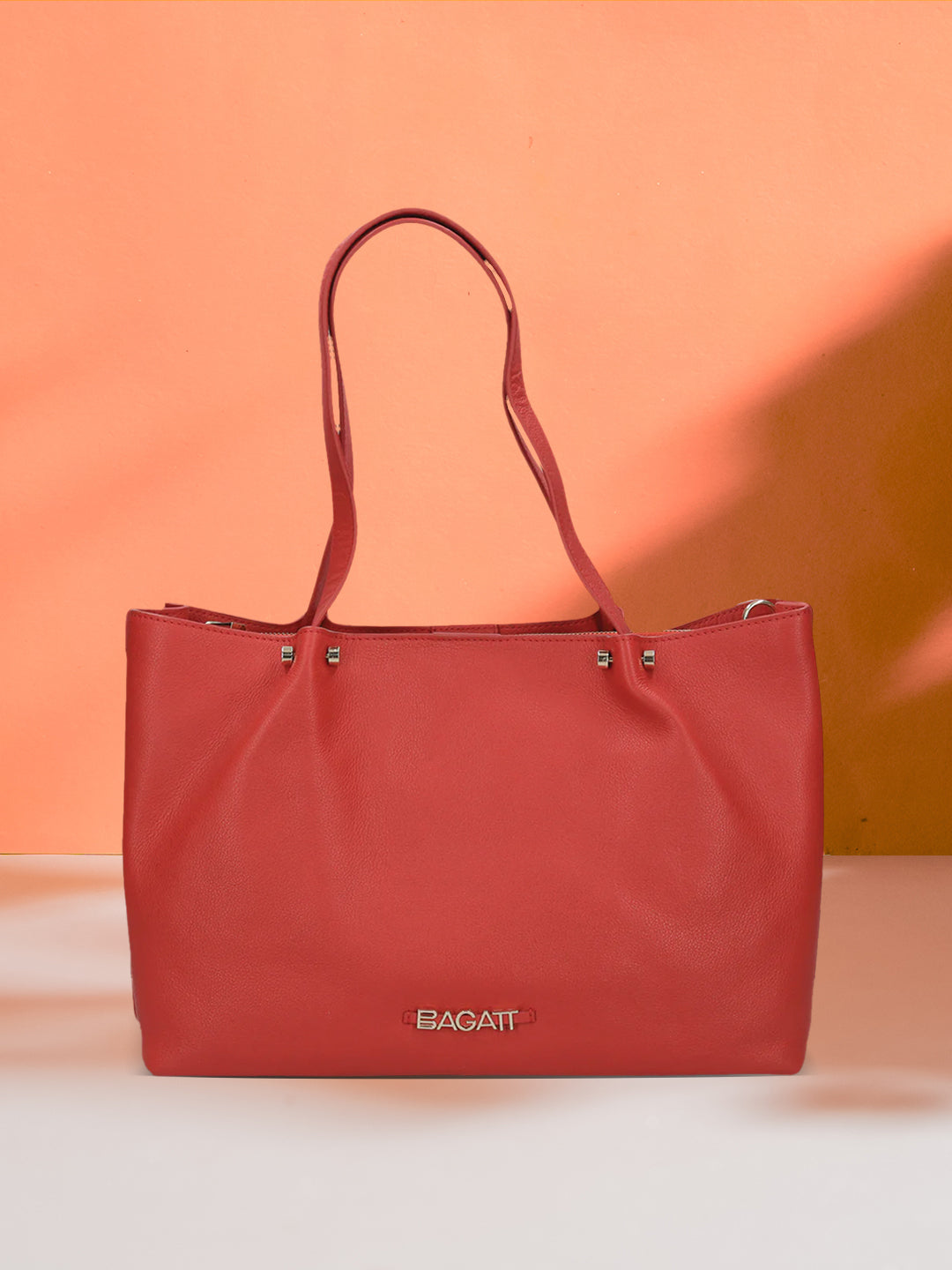BAGATT Red Tote Bag