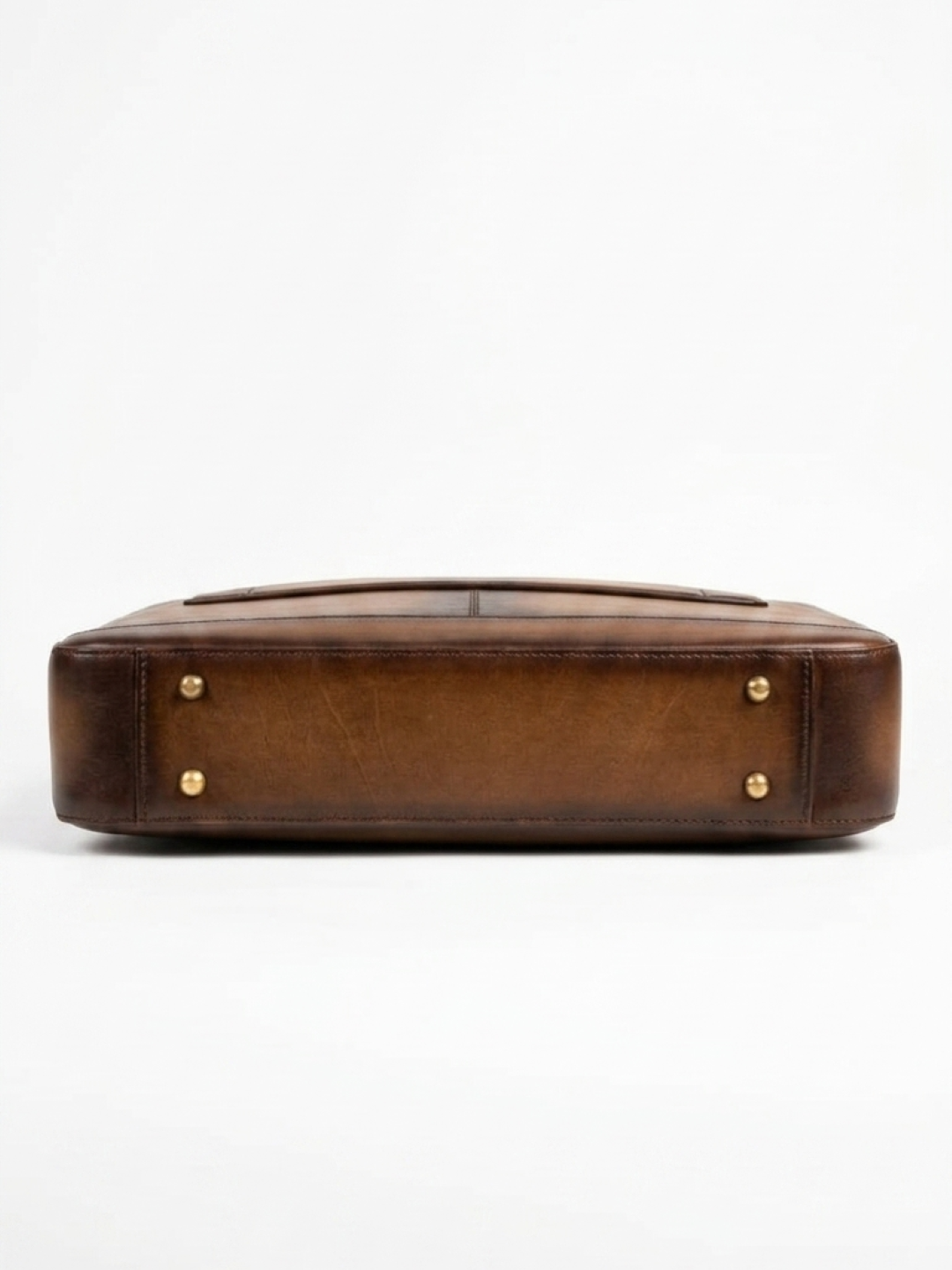 Tan Veg Tanned Leather Laptop Bag