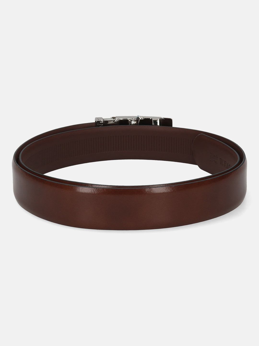 BAGATT Brown Full Grain Italian Leather Non-Reversible Belt