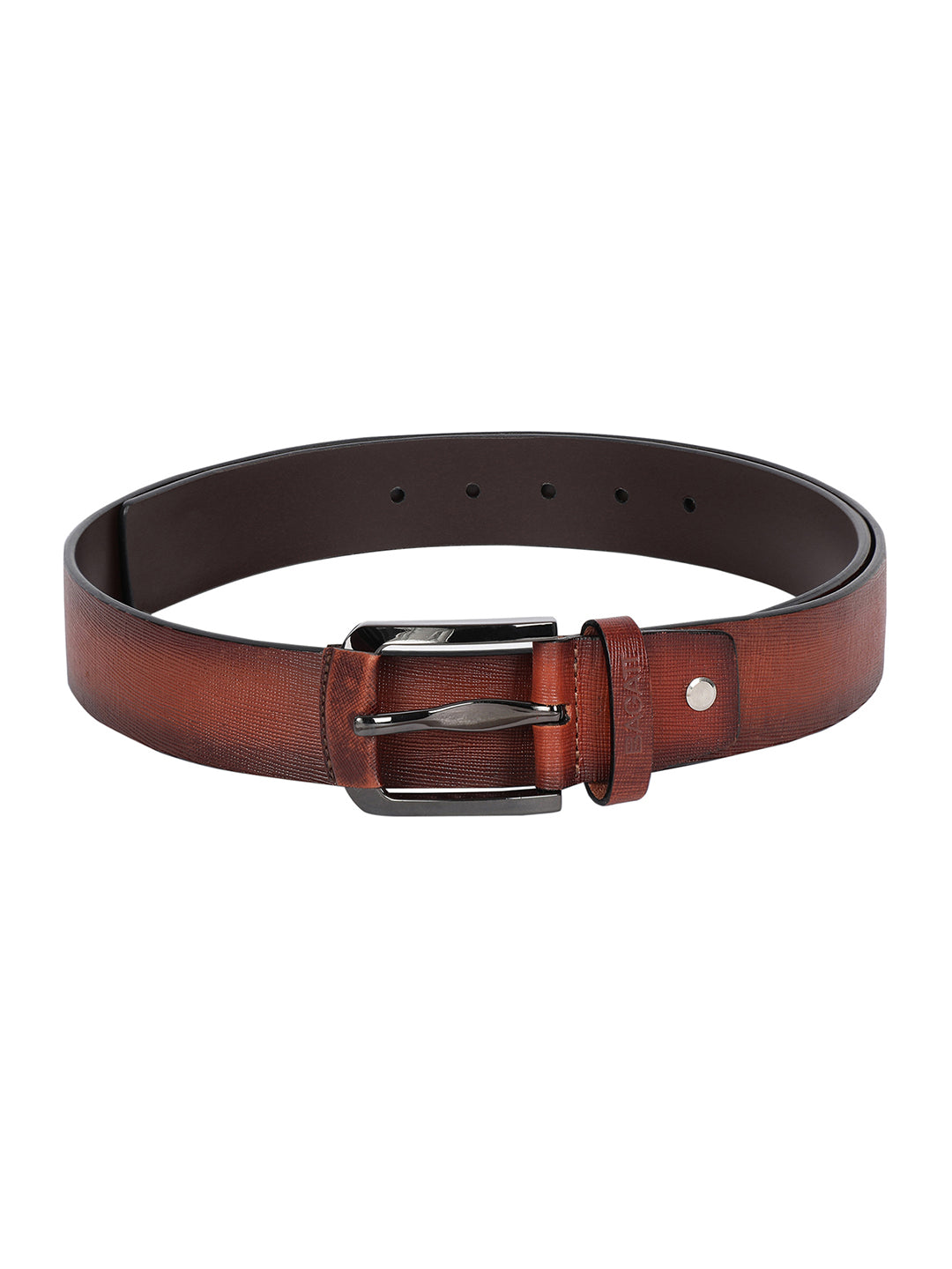 BAGATT Light Brown Leather Belt