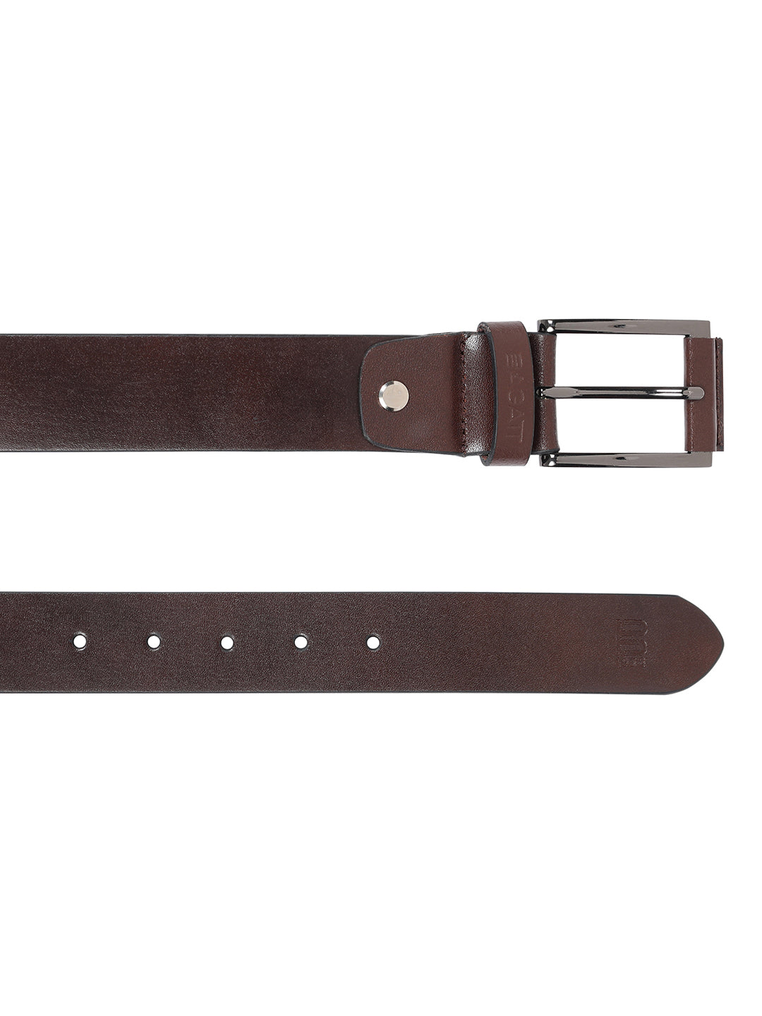 BAGATT Dark Brown Leather Belt