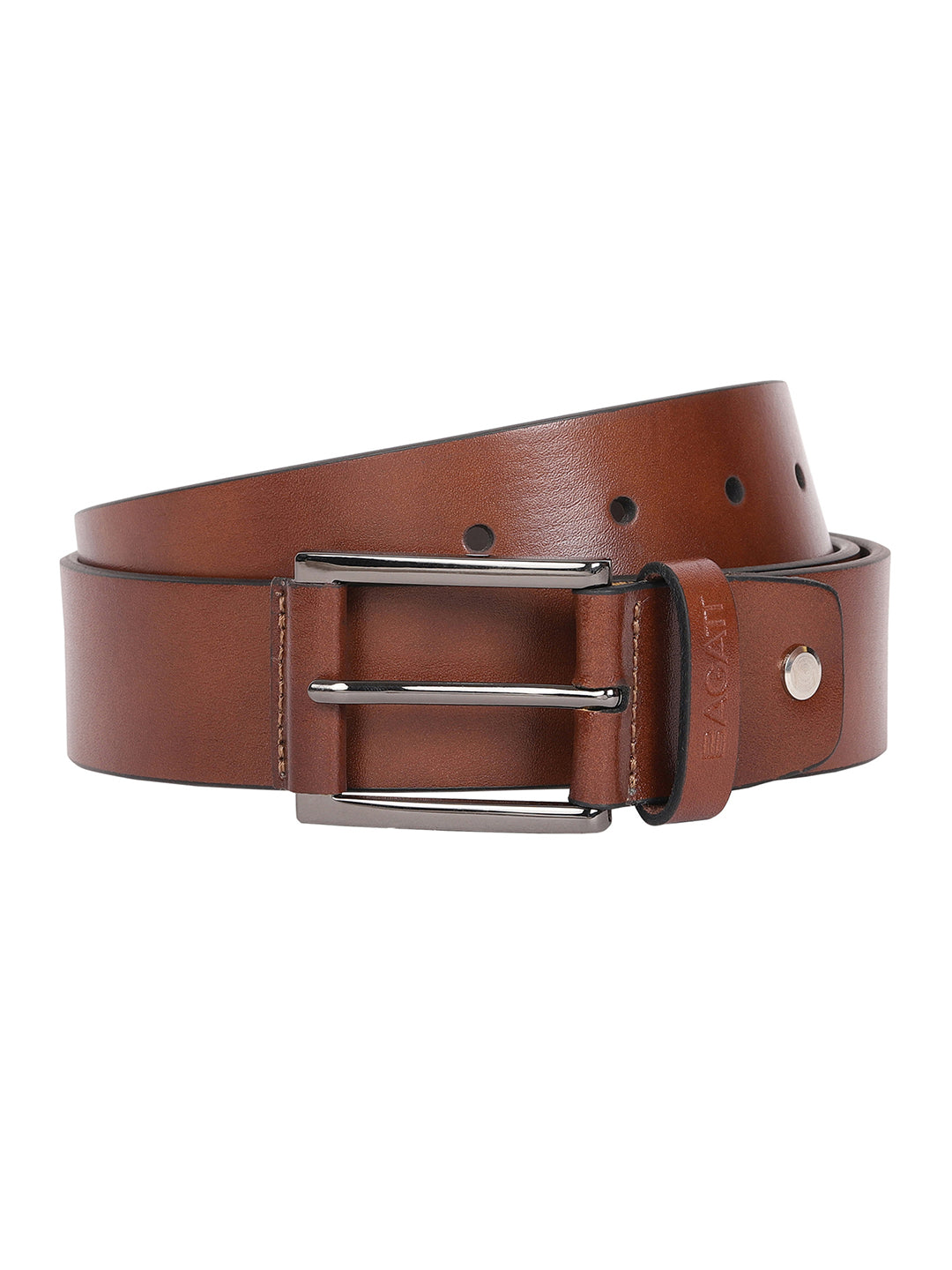 BAGATT Light Brown Leather Belt