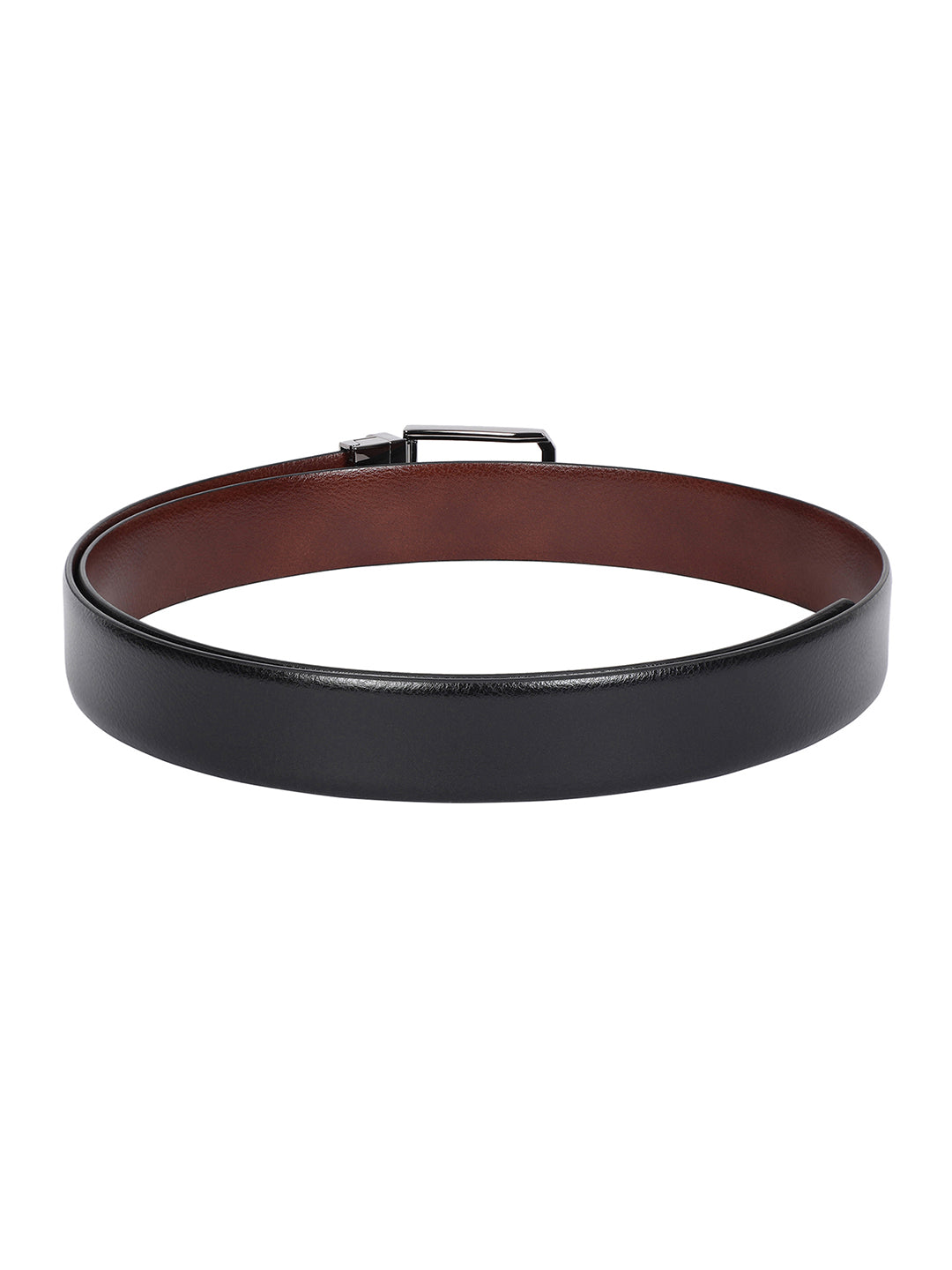 BAGATT Black Reversible Leather Belt