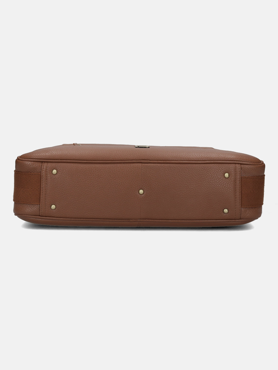 BAGATT Light Brown Wax Leather Laptop Bag