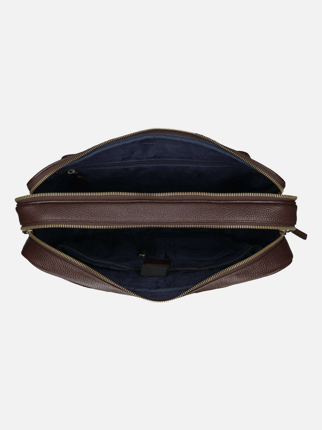 BAGATT Dark Brown Wax Leather Laptop Bag