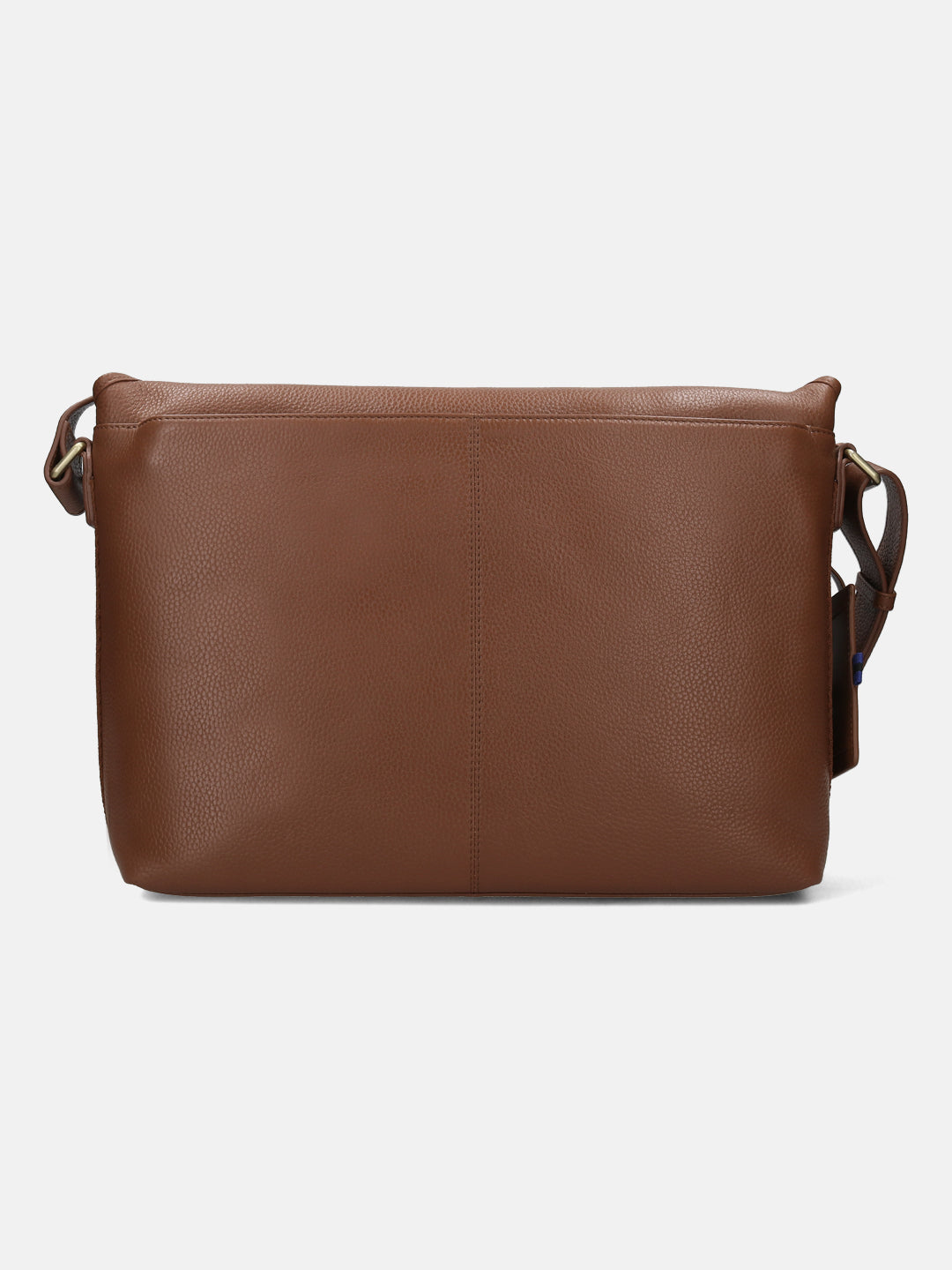 BAGATT Light Brown Wax Leather Messenger Bag