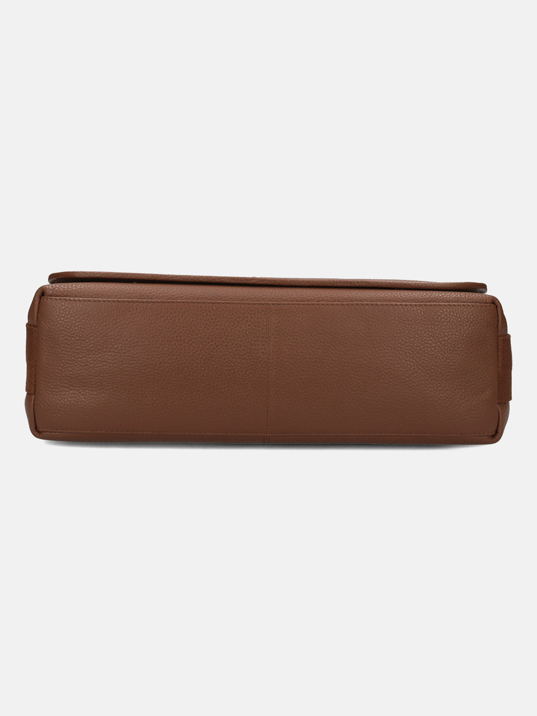 BAGATT Light Brown Wax Leather Messenger Bag