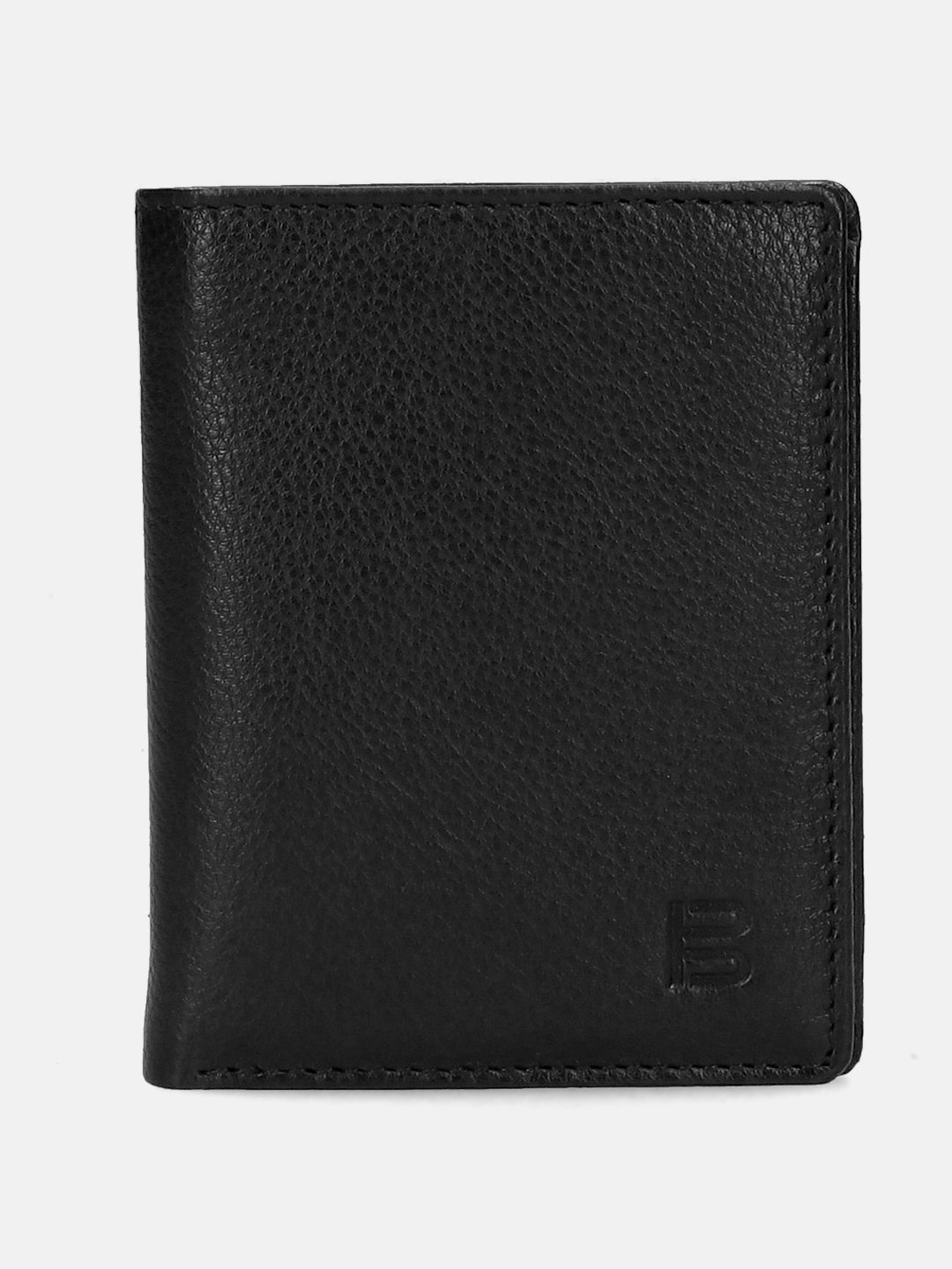 BAGATT Black Tanned Leather Money Clip