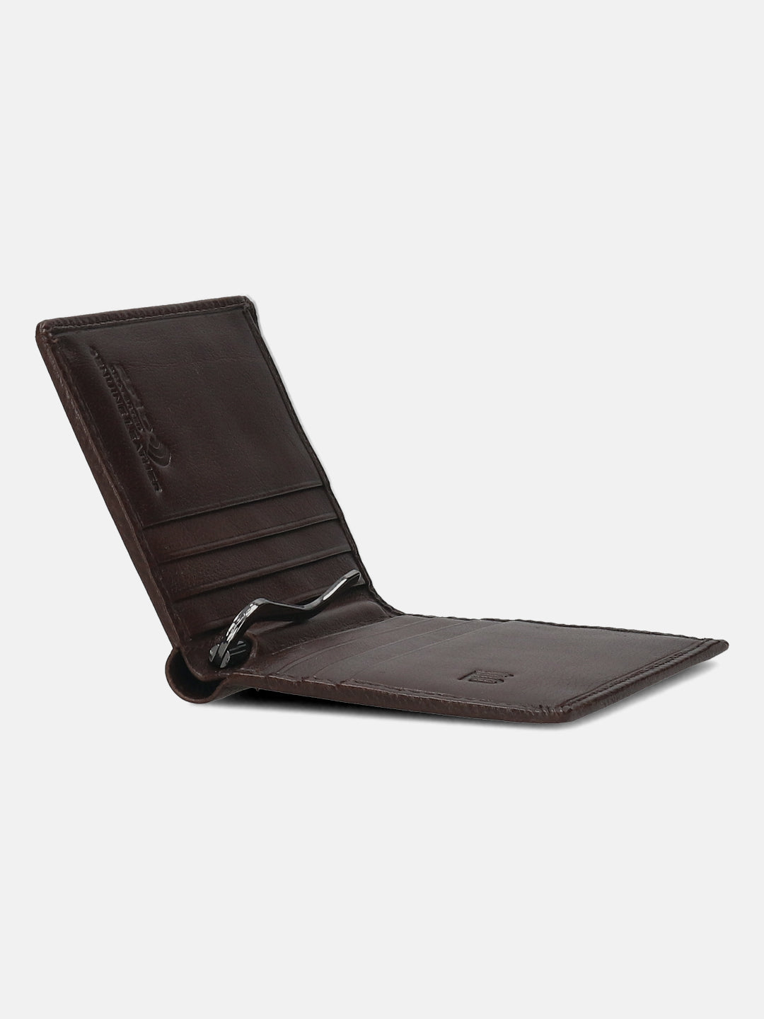 BAGATT Brown Tanned Leather Money Clip