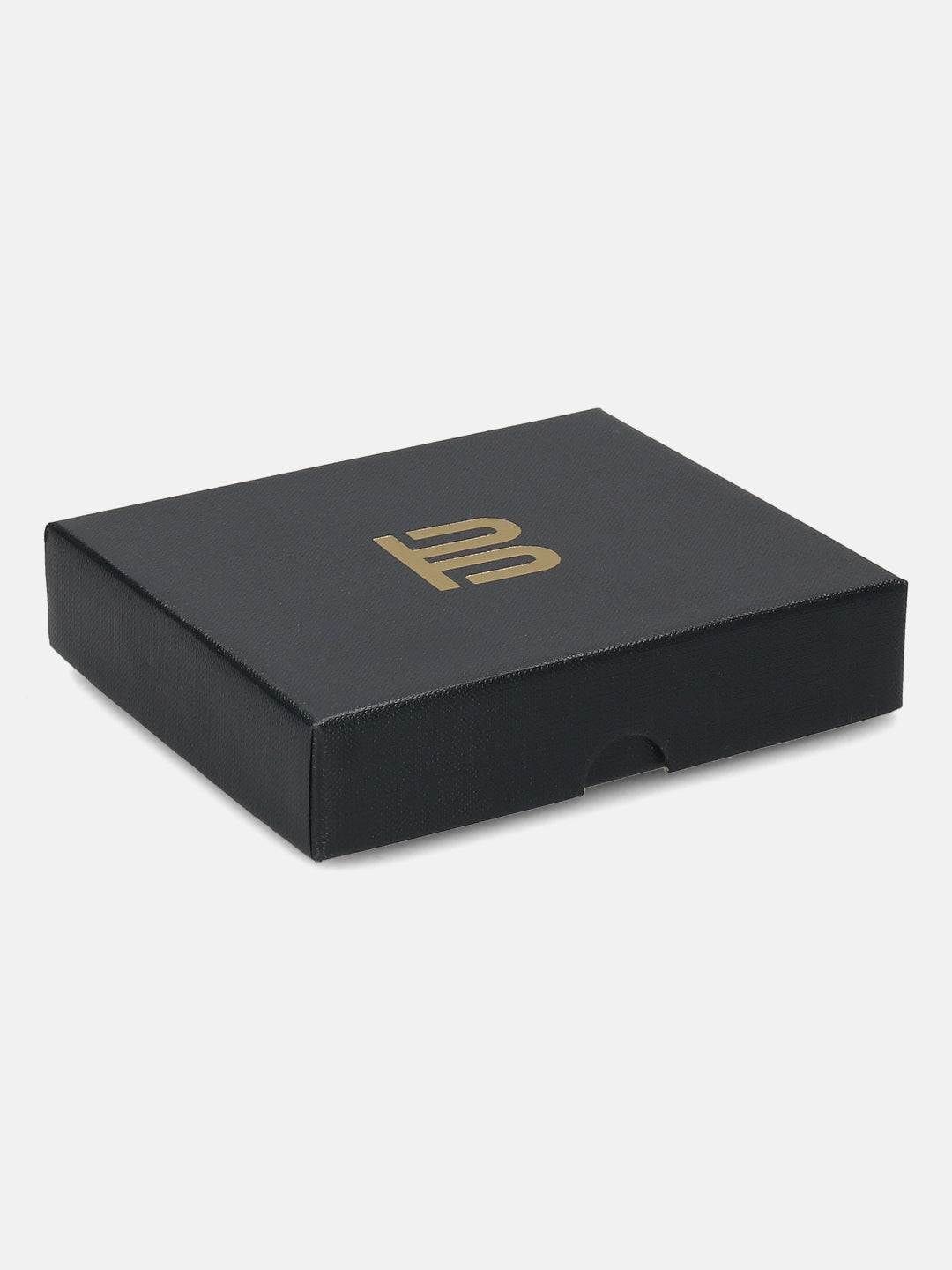 BAGATT Black Tanned Leather Money Clip