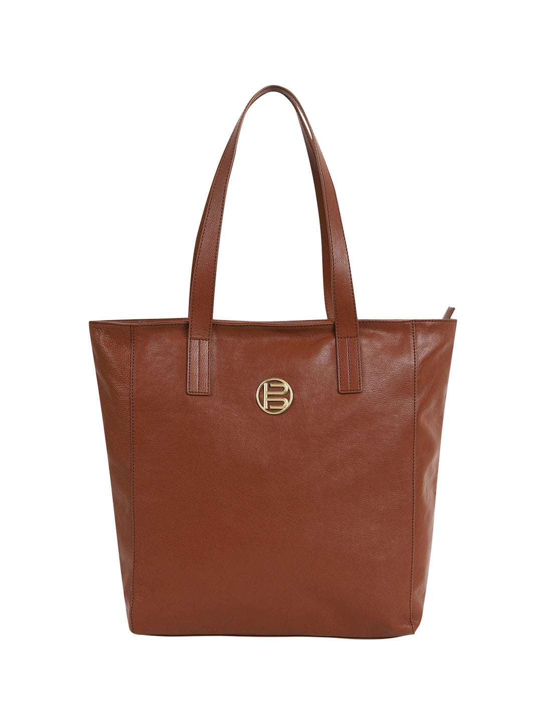 Veneto Cognac Leather Tote Bag