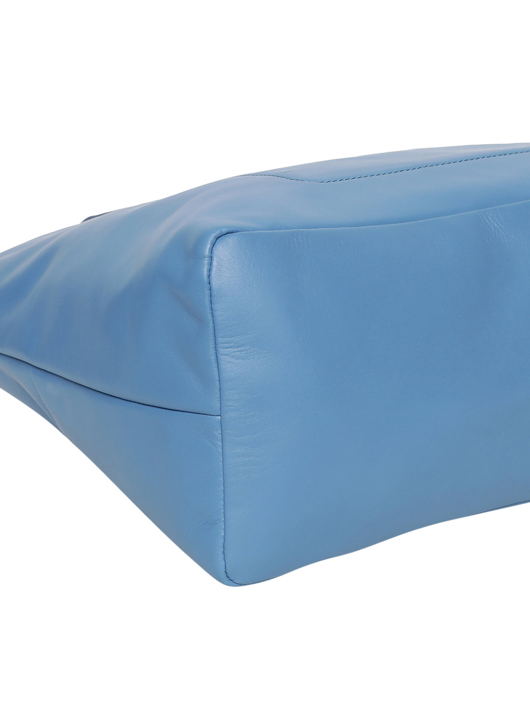 Veneto Blue Leather Tote Bag