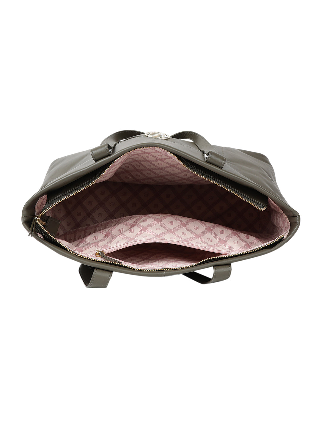 Veneto Dark Green Leather Tote Bag
