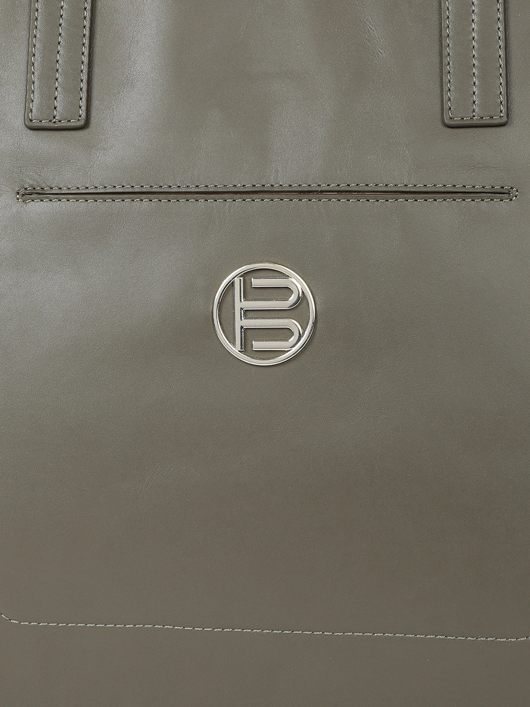 Veneto Dark Green Leather Tote Bag