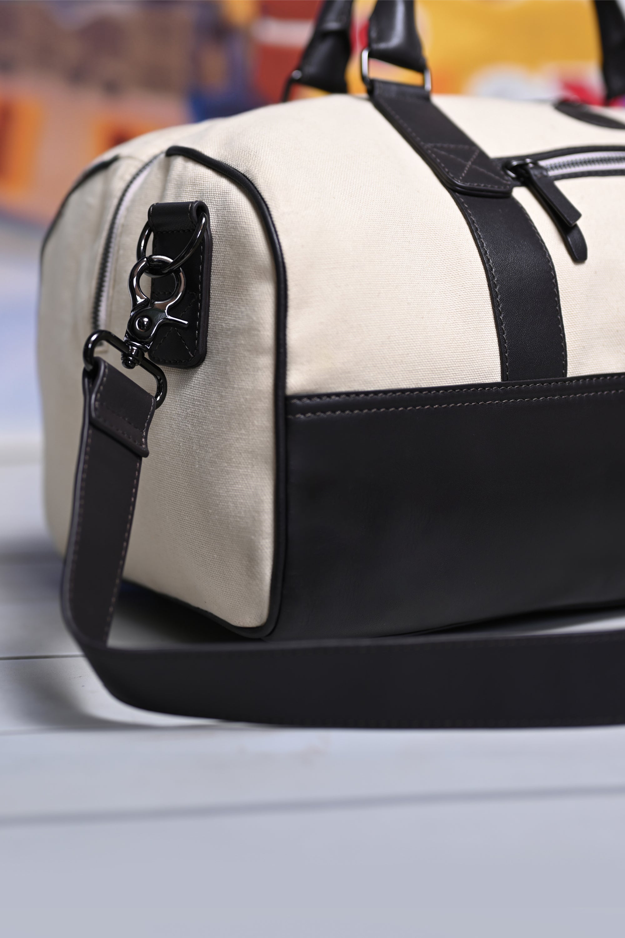 BAGATT Sand Canvas Duffle Bag