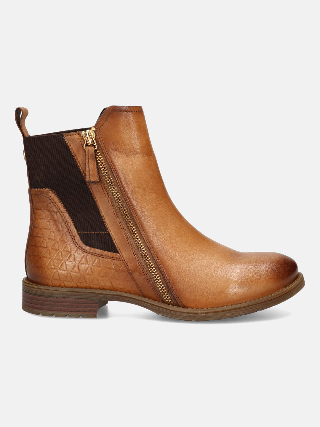 Ronja Sand & Dark Brown Ankle Boots - BAGATT