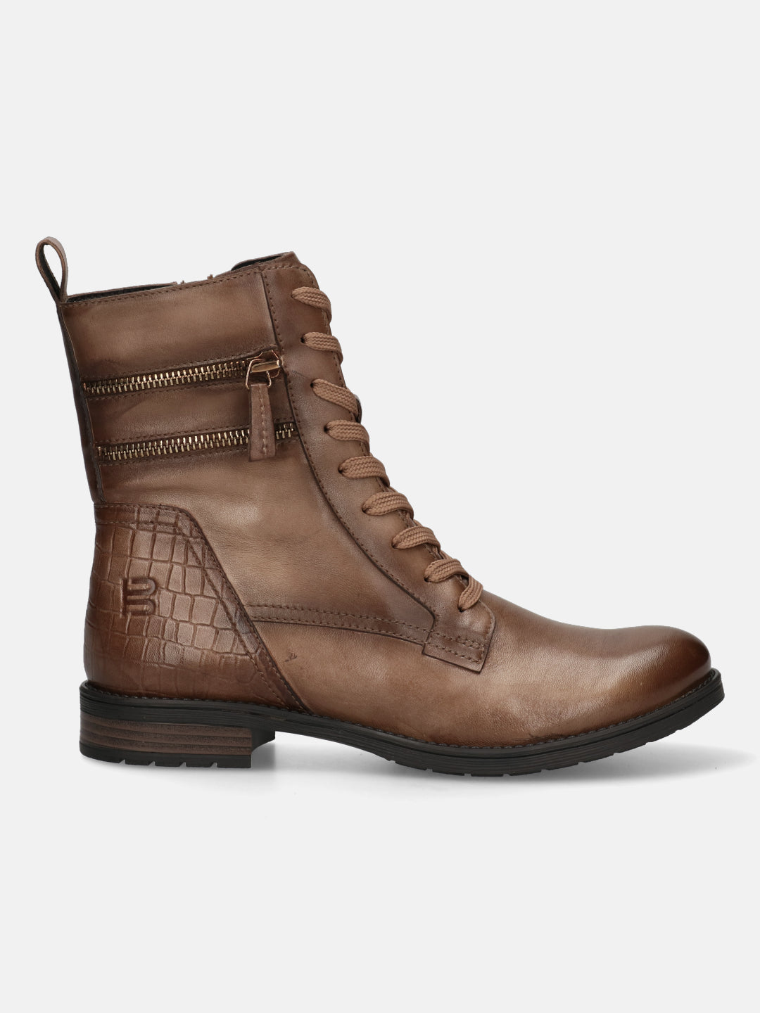 Ronja Beige Ankle Boots - BAGATT