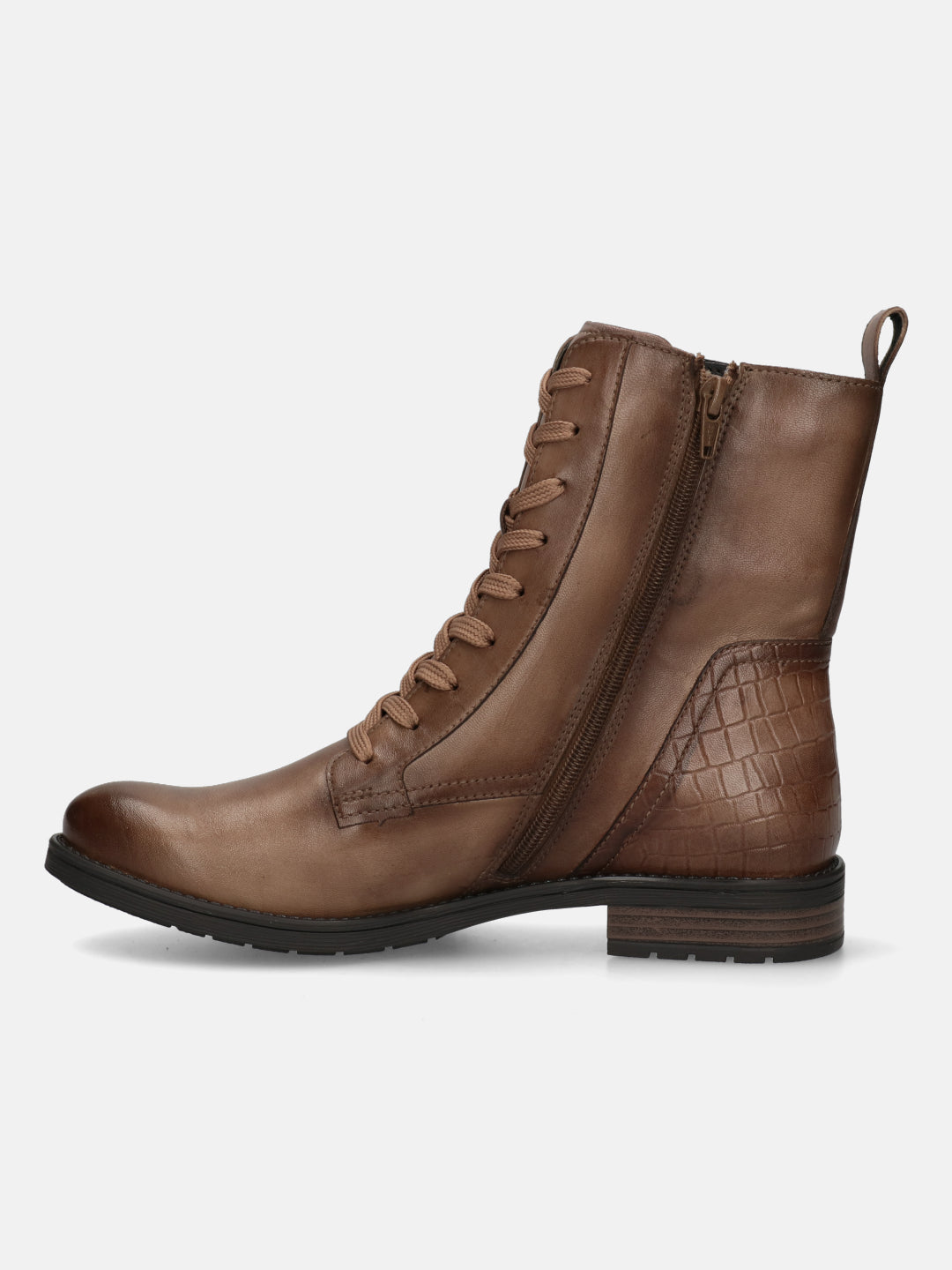 Ronja Beige Ankle Boots - BAGATT