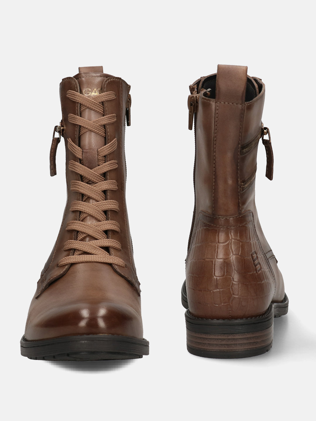 Ronja Beige Ankle Boots - BAGATT