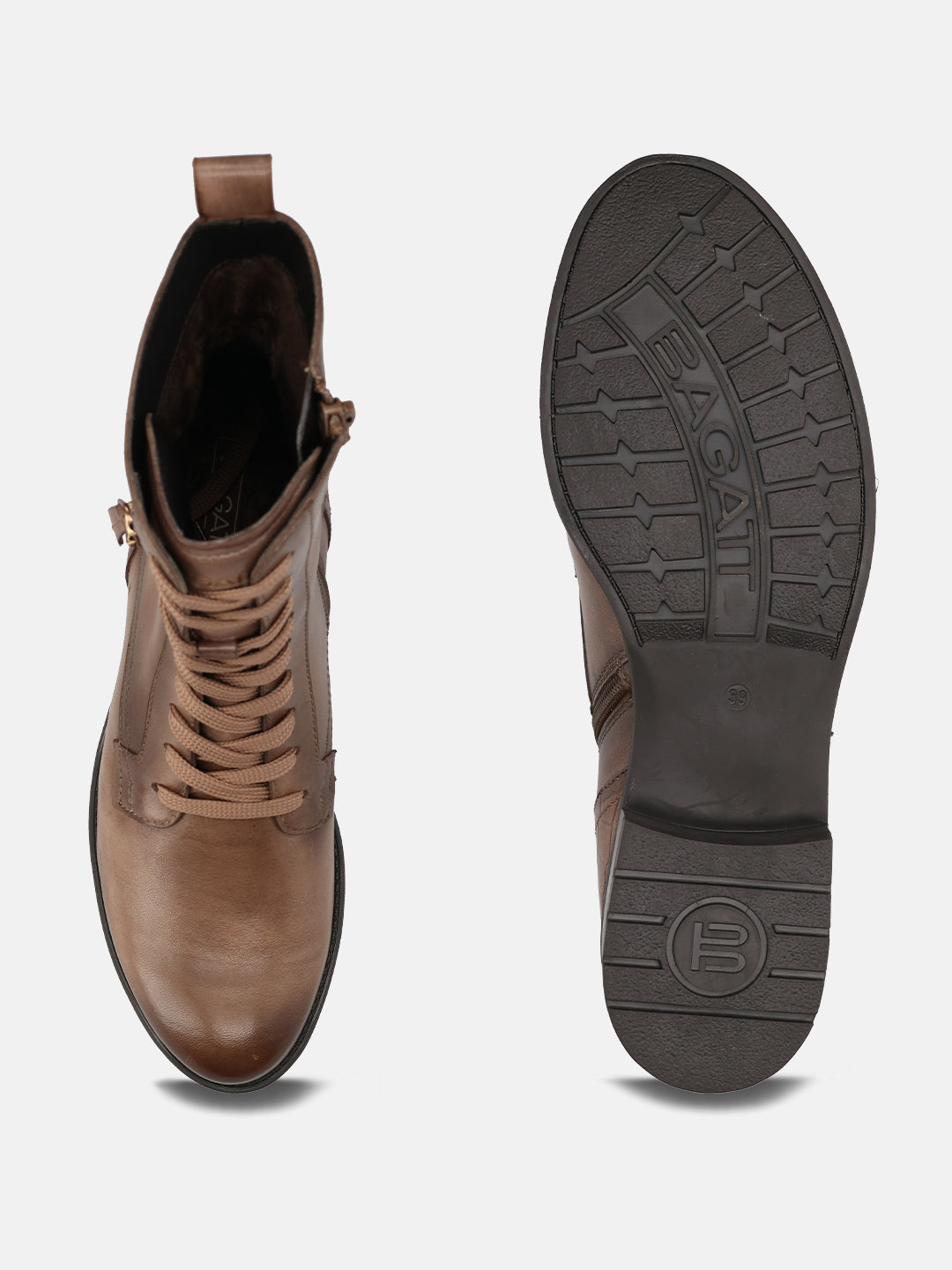 Ronja Beige Ankle Boots - BAGATT