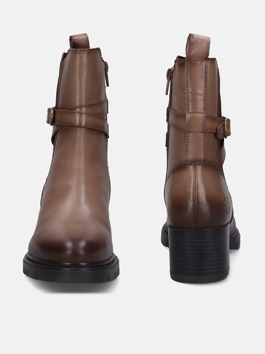 Yamila Dark Brown Chelsea Boots - BAGATT