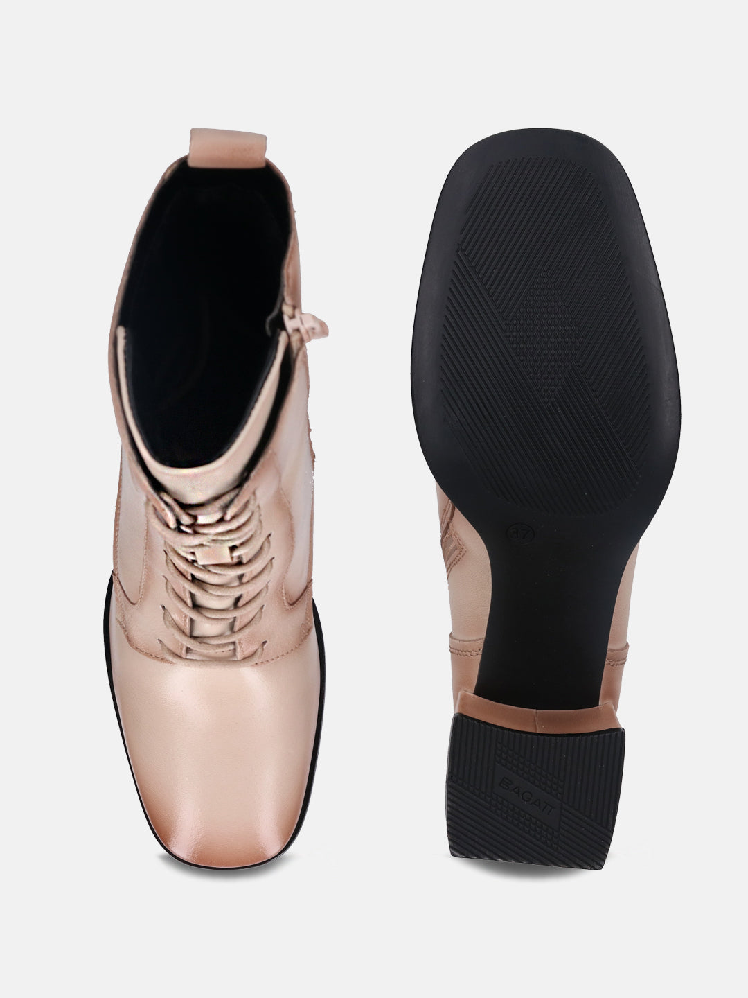 Crema Beige Ankle Boots - BAGATT