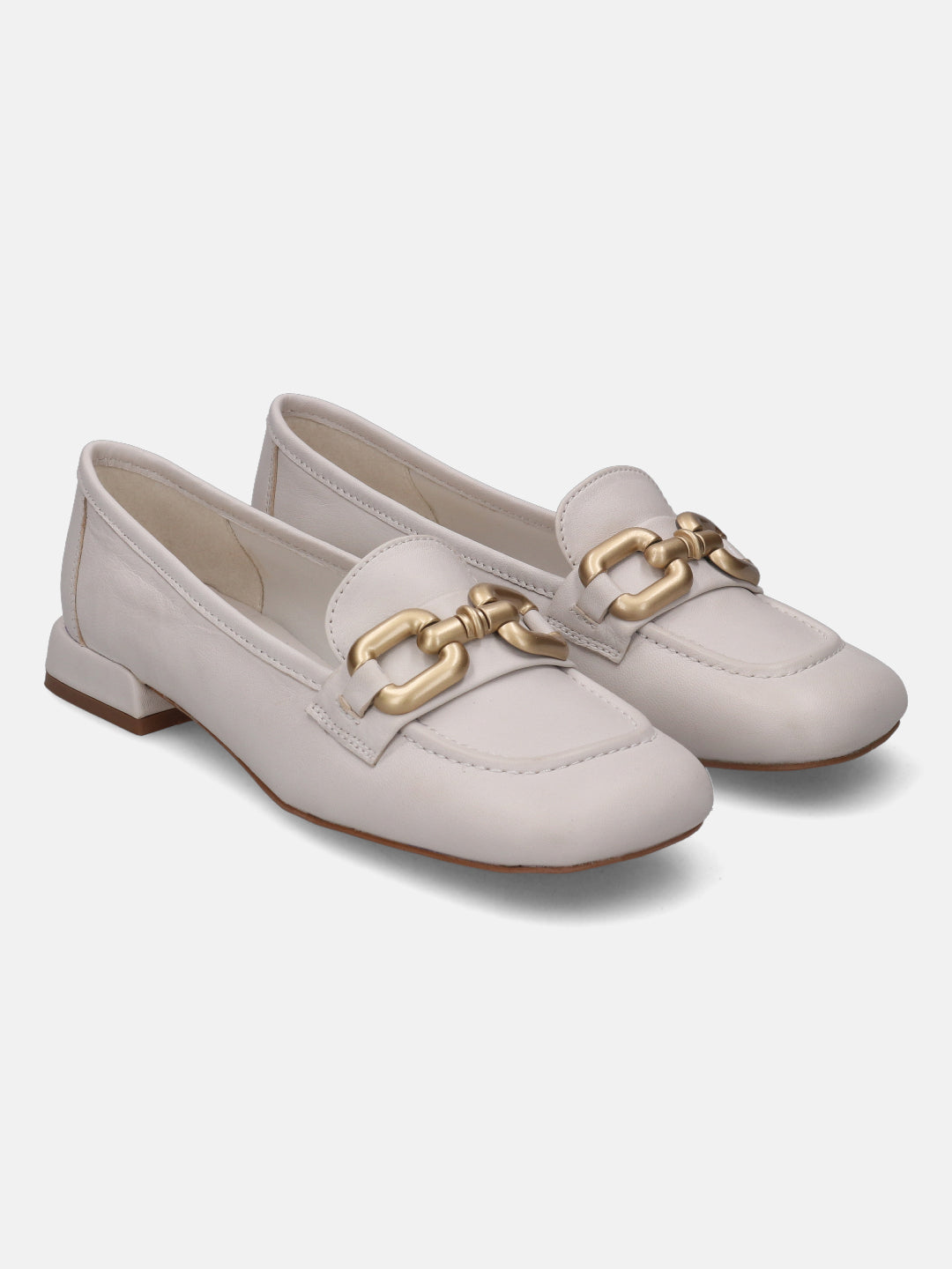 Genova White Loafers - BAGATT