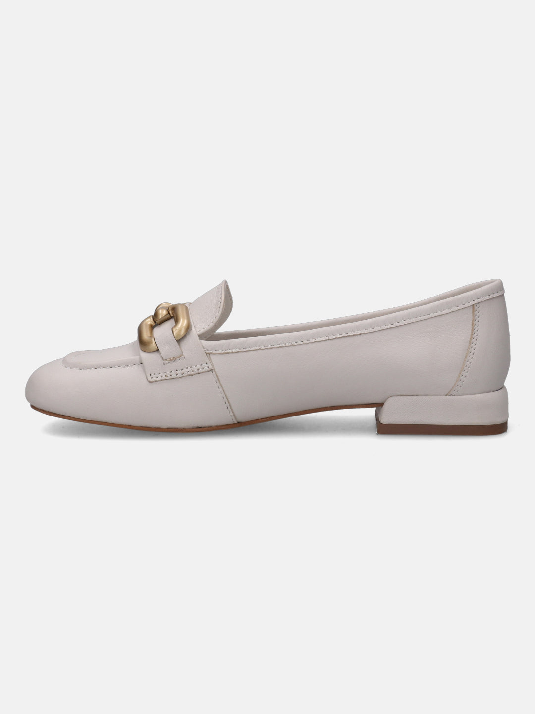 Genova White Loafers - BAGATT