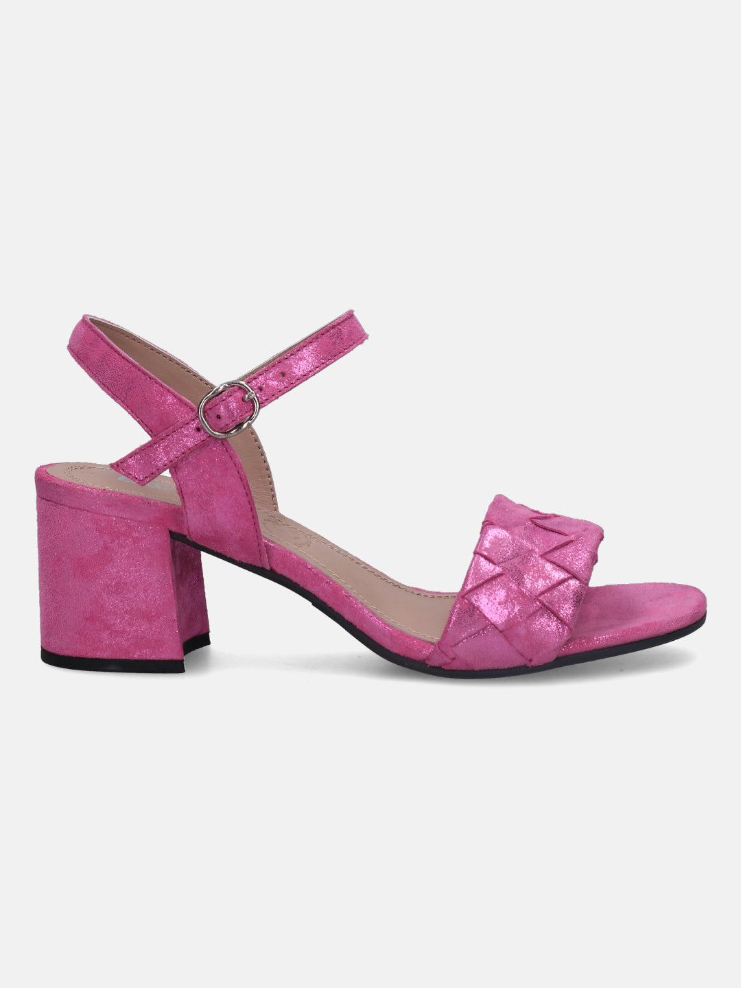 Vaiana Pink Block Heels - BAGATT