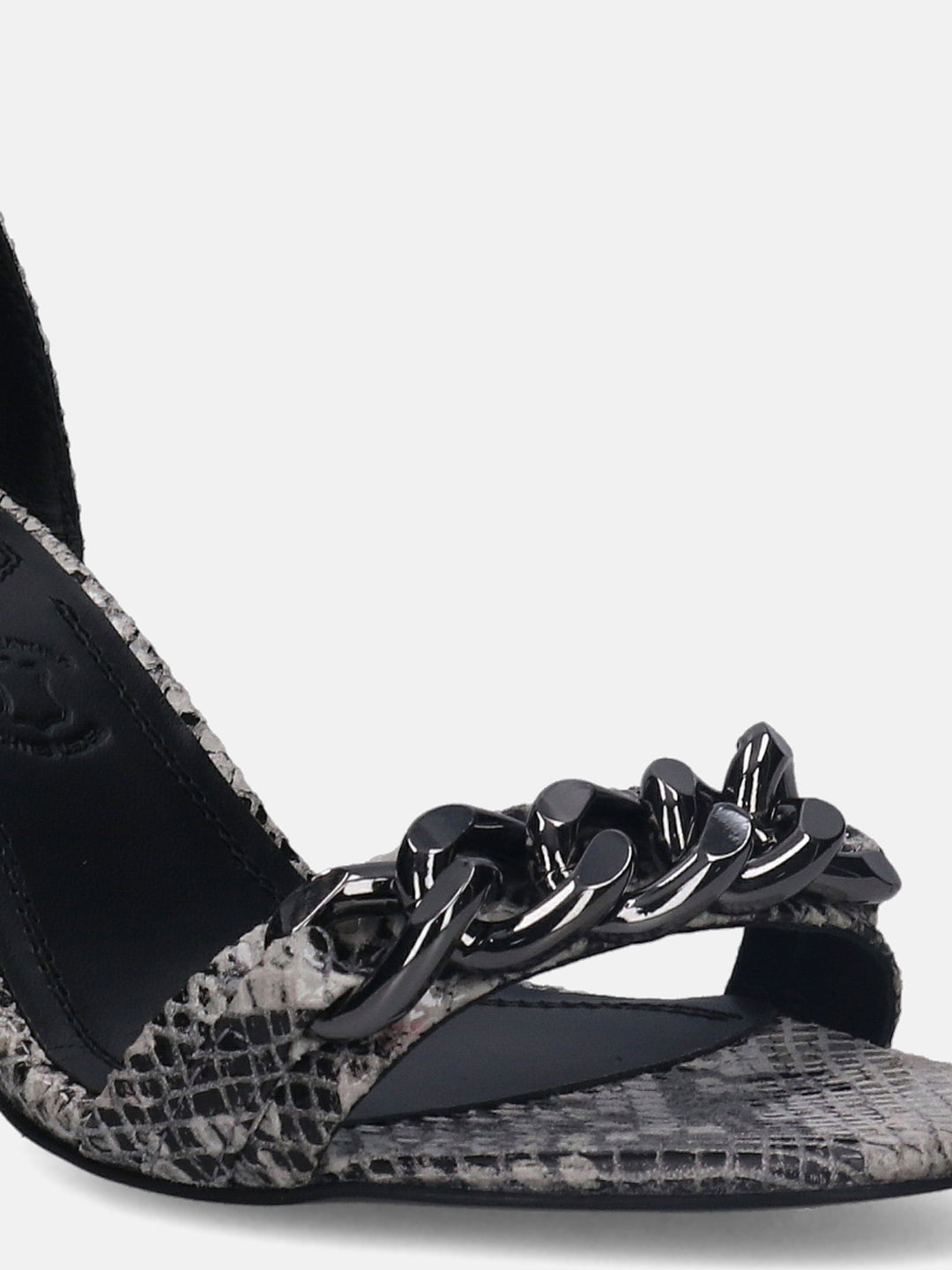 Silvana Black & Silver Stliettos - BAGATT