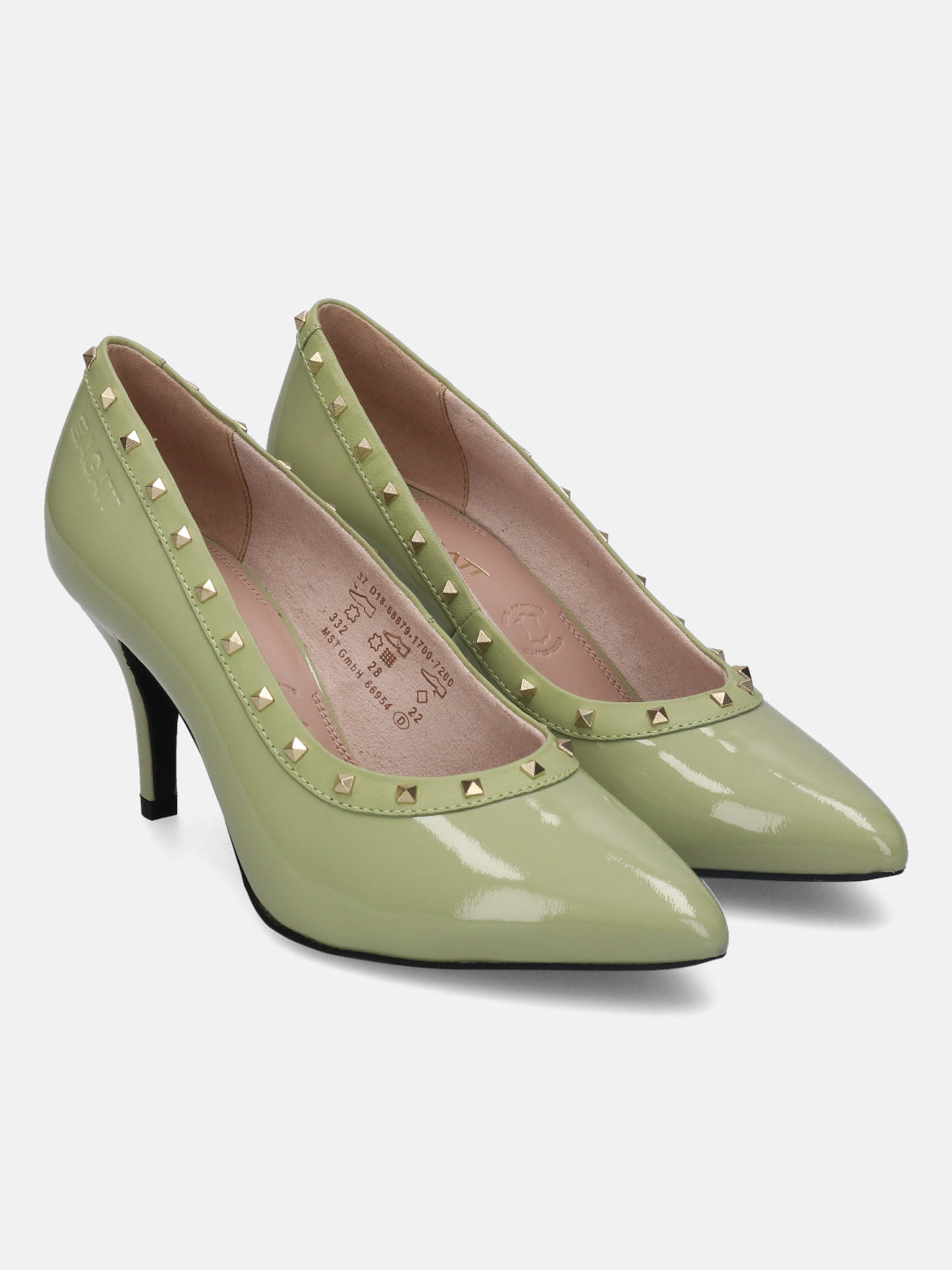 Bagatt Women Light Green Pumps Elegant Footwear