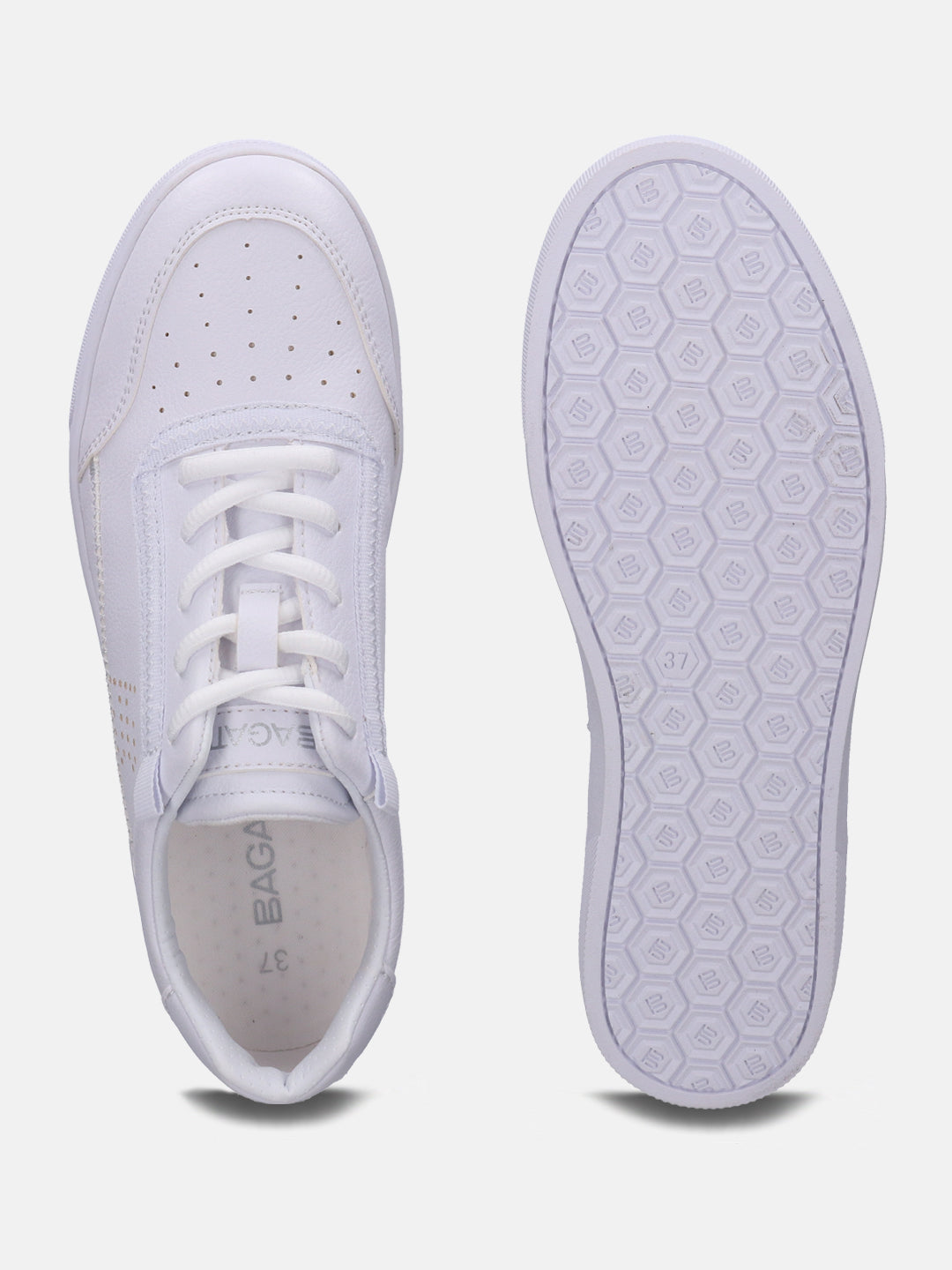 Elea Off White Sneakers - BAGATT