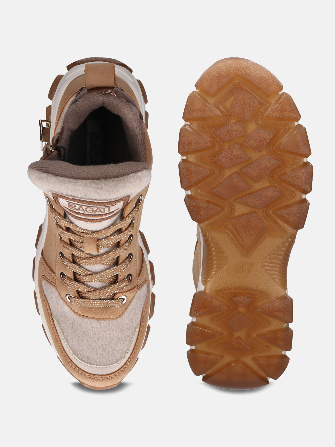 Yuki Beige Sneakers - BAGATT
