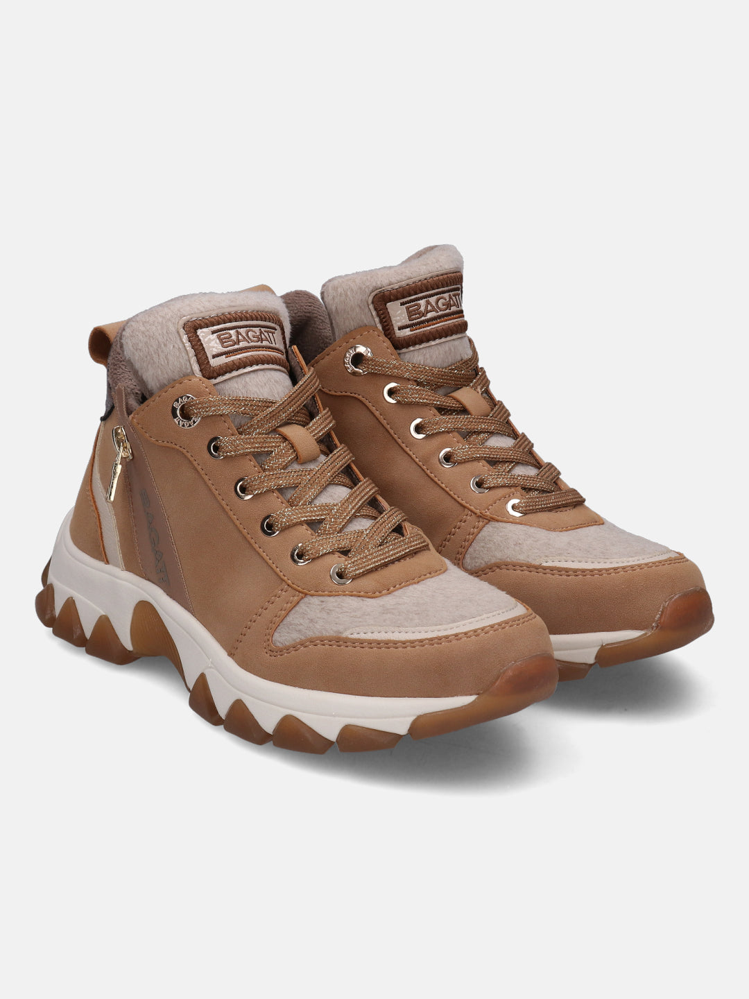 Yuki Beige Sneakers - BAGATT