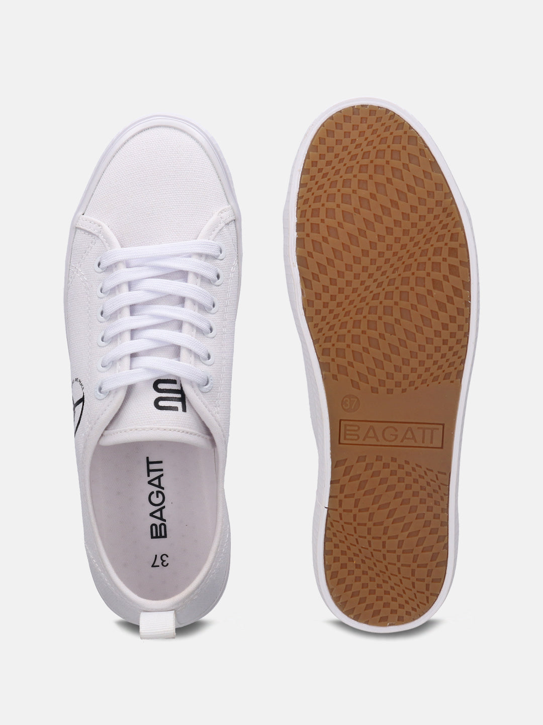 Level White Sneakers - BAGATT