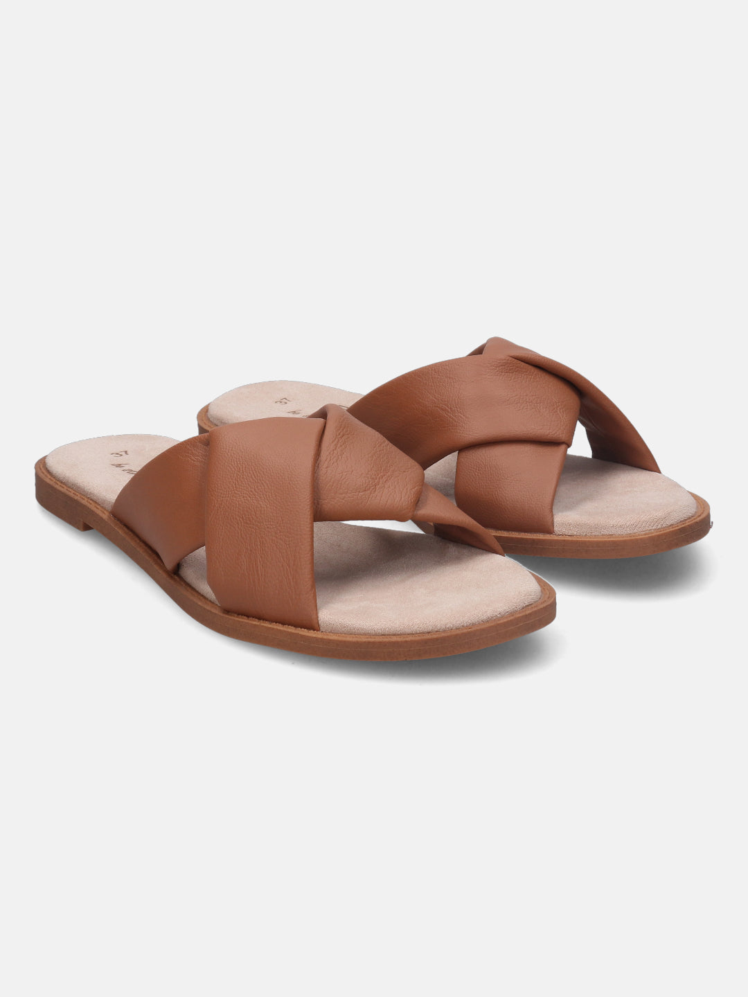 Cognac flip flops hot sale