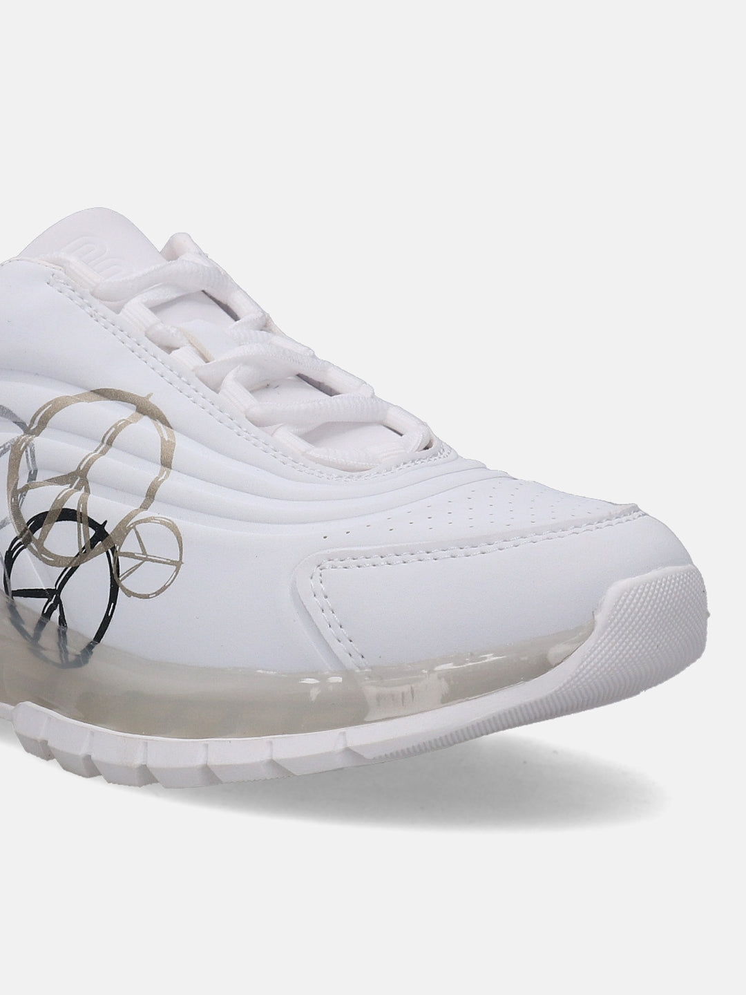 Athena White Sneakers - BAGATT