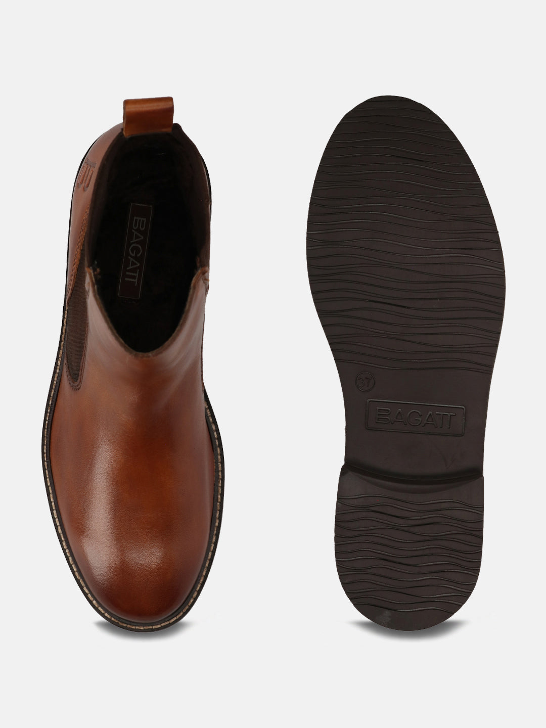 Zina Cognac Chelsea Boots - BAGATT