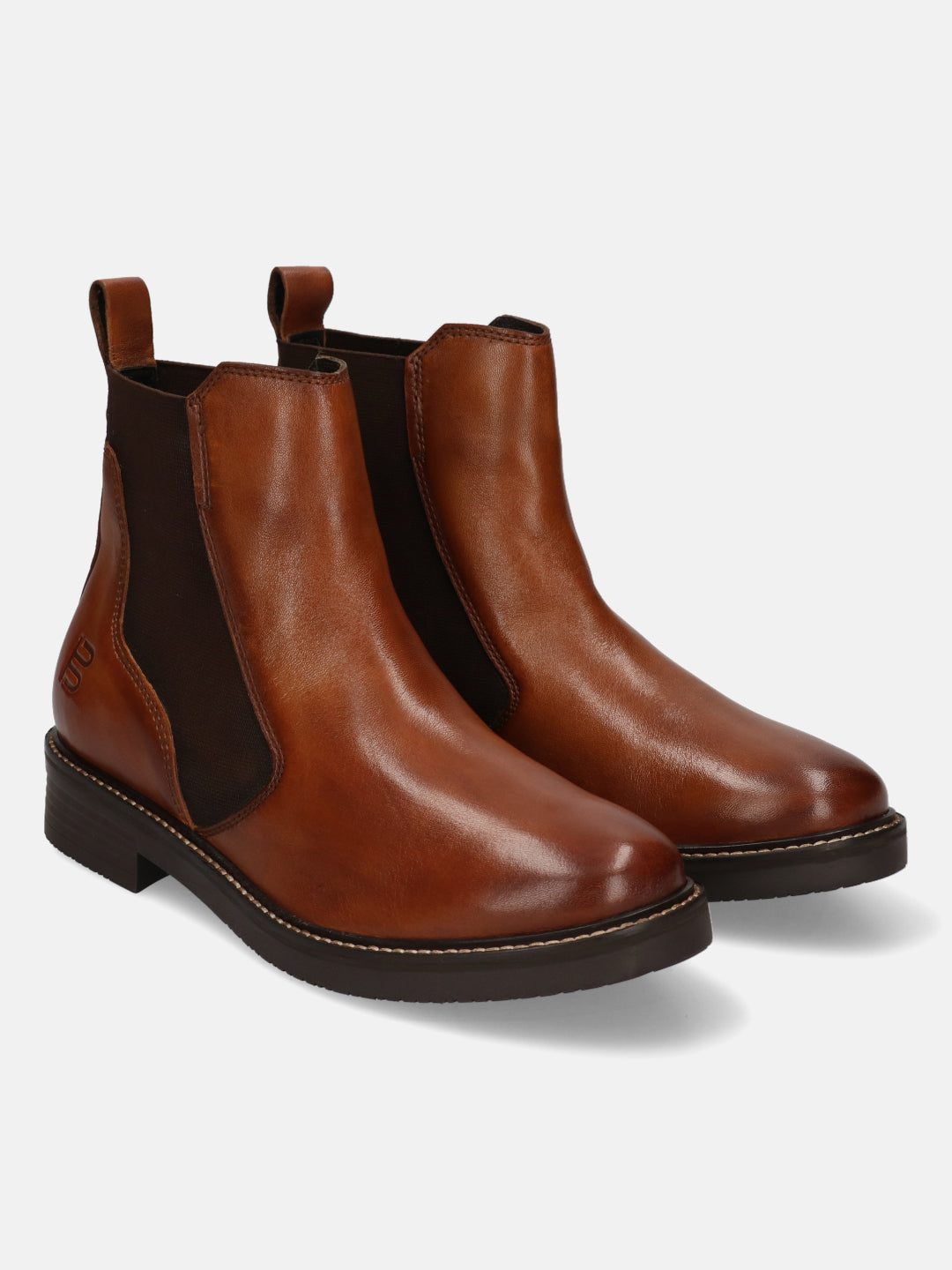Zina Cognac Chelsea Boots - BAGATT