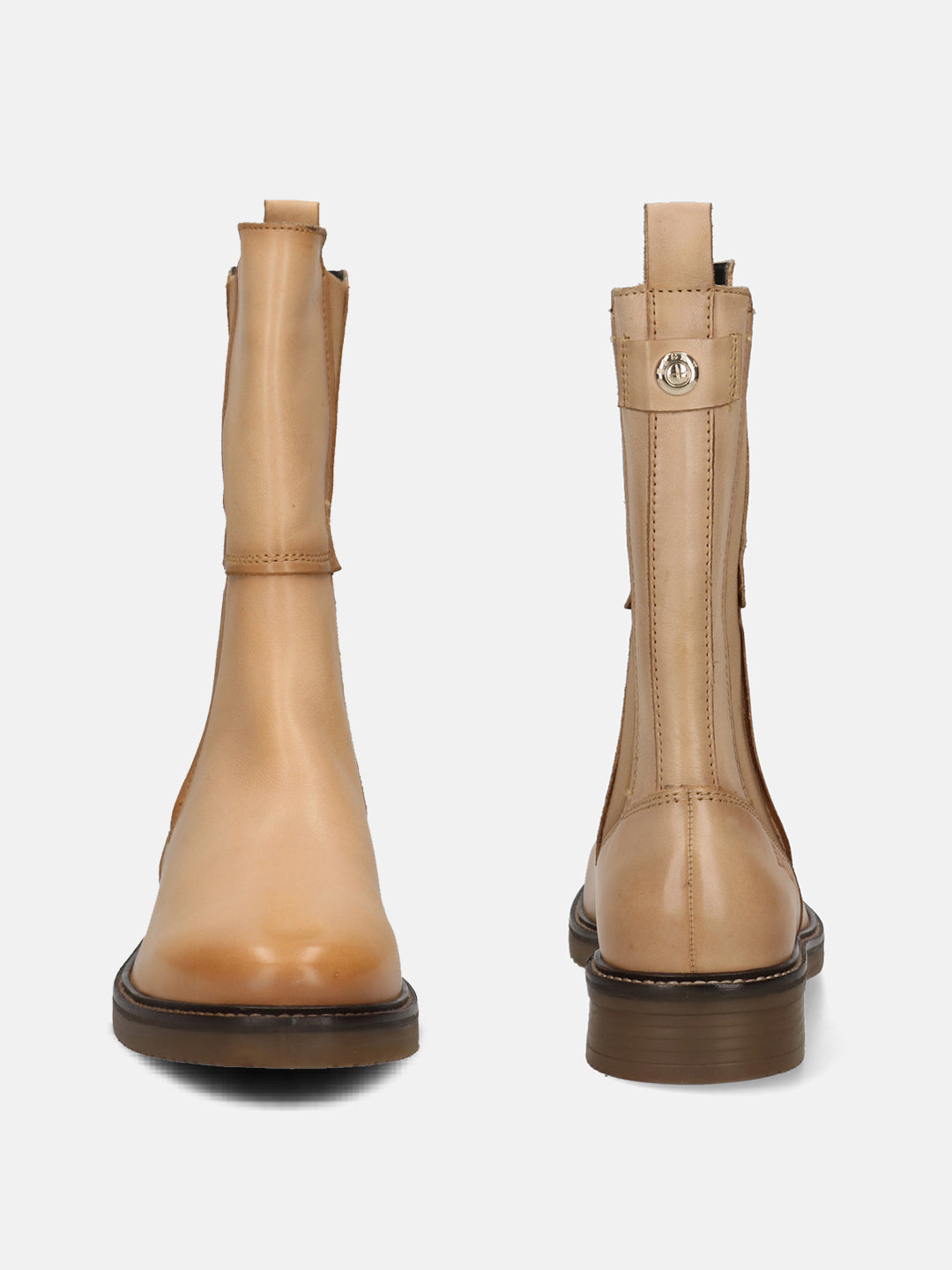 Zina Sand Calf Boot - BAGATT