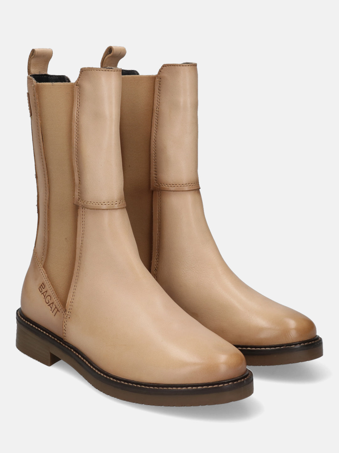 Zina Sand Calf Boot - BAGATT