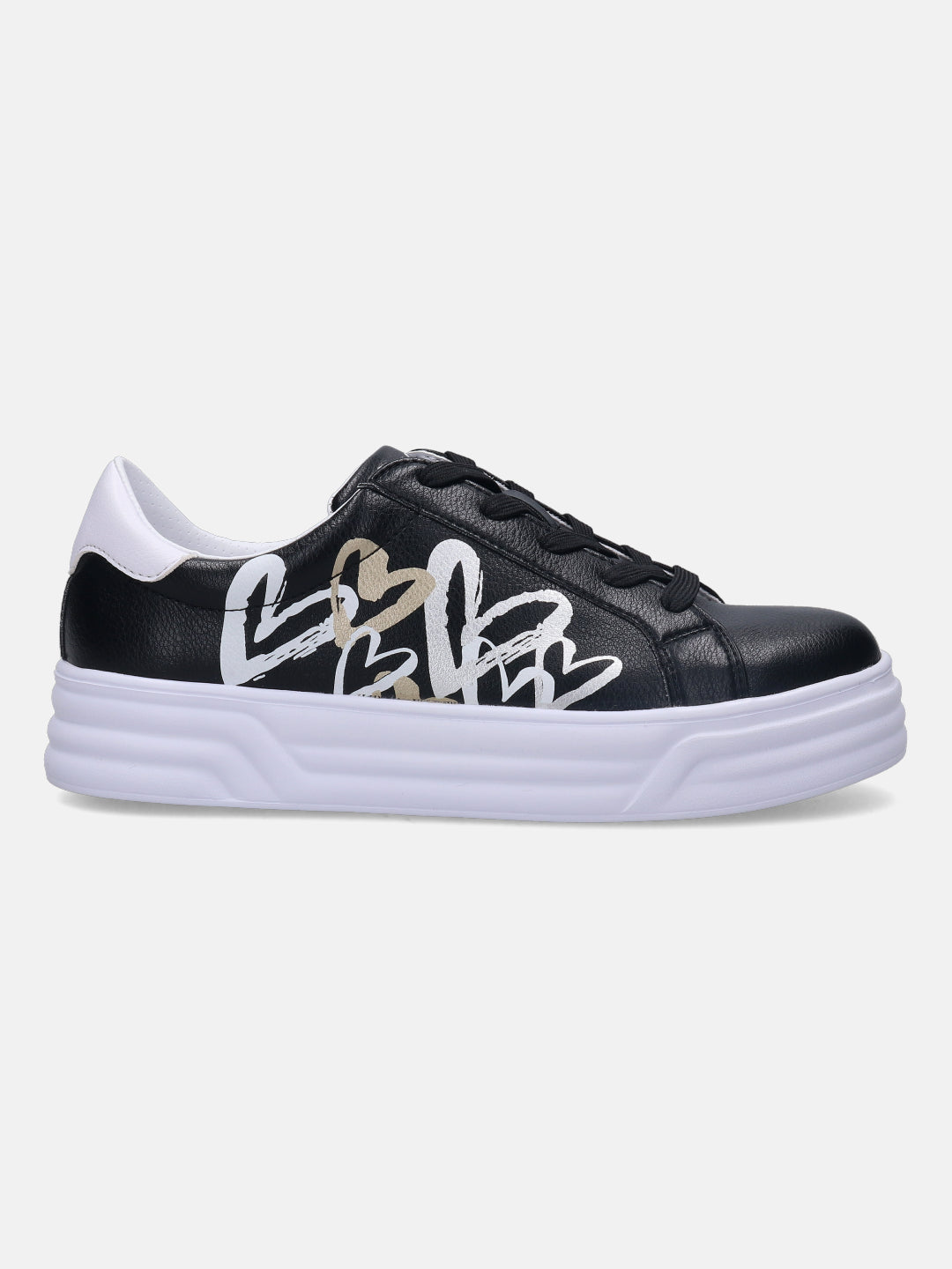 Blu Black & White Sneakers - BAGATT