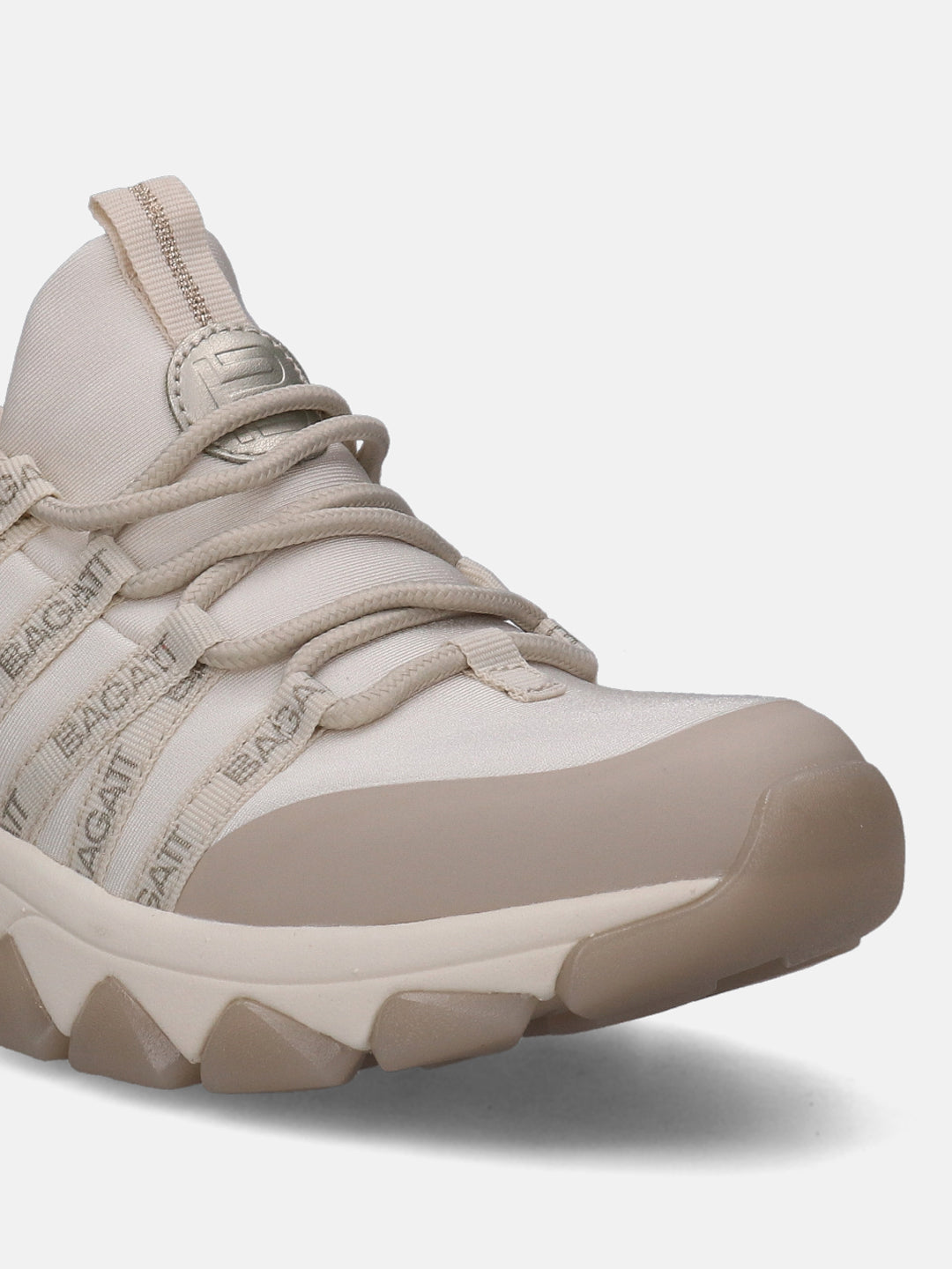 Yuki Beige & Gold Sneakers - BAGATT