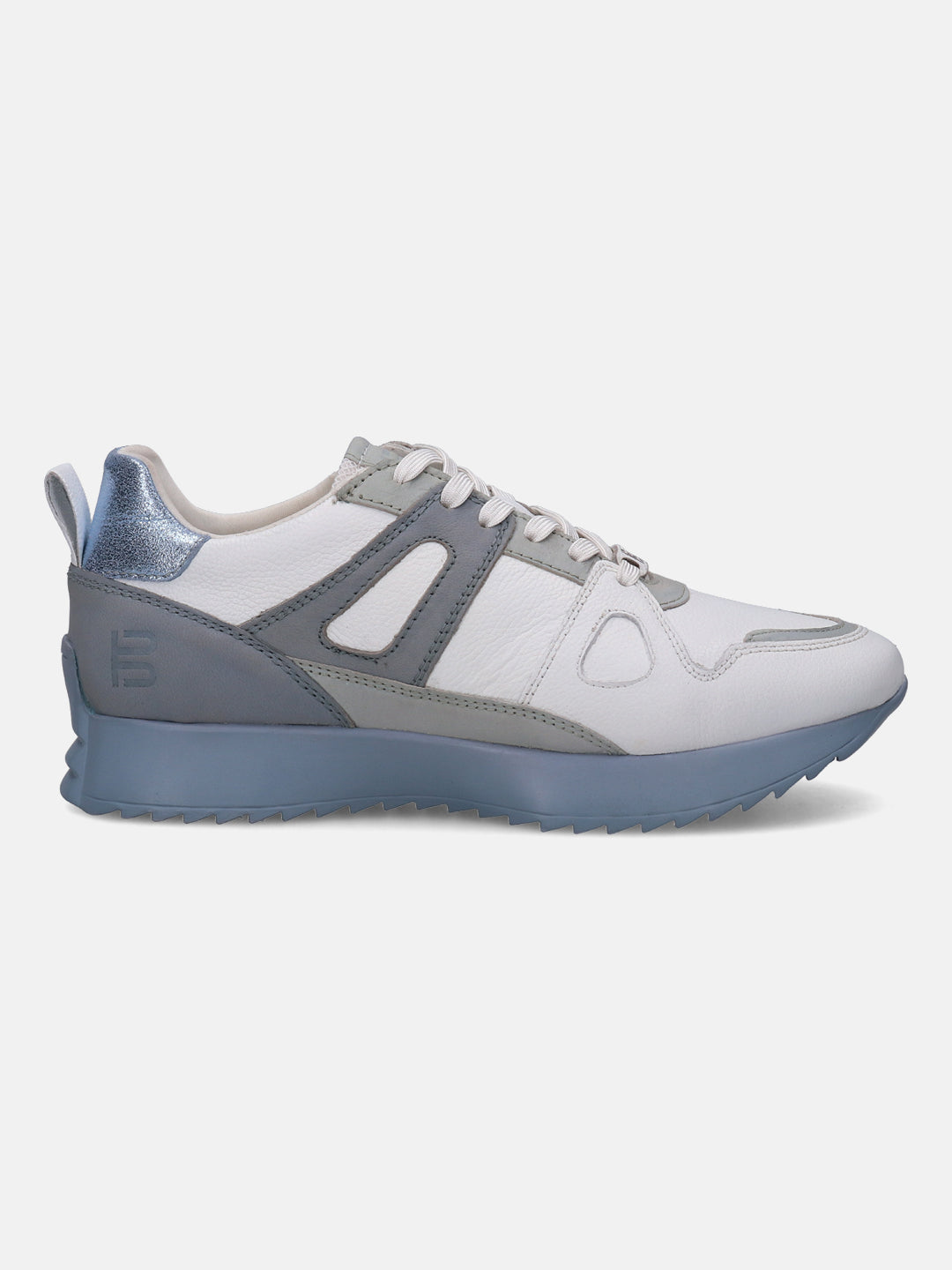 Sophie White & Light Blue Sneakers - BAGATT