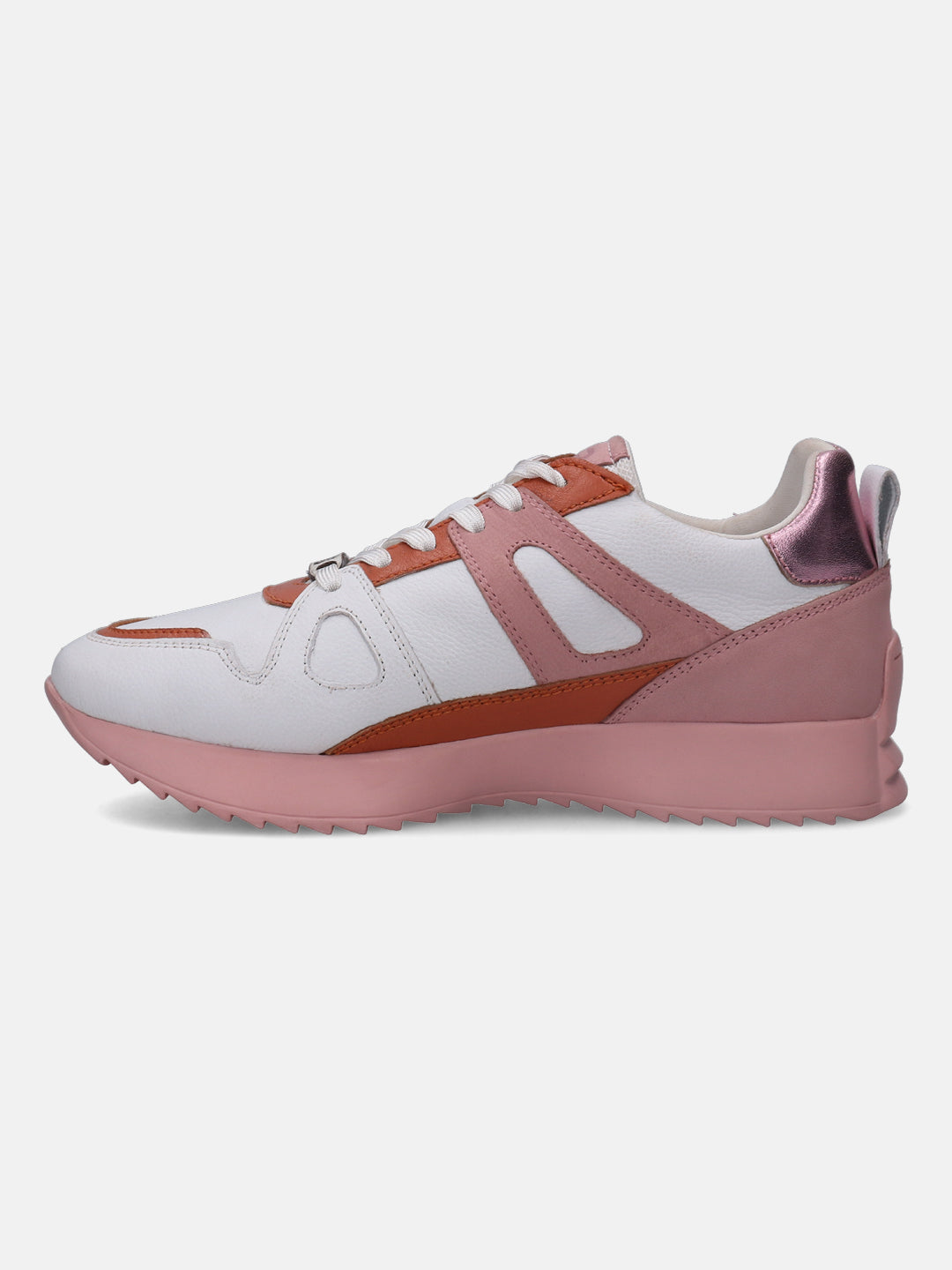 Sophie White & Pink Sneakers - BAGATT